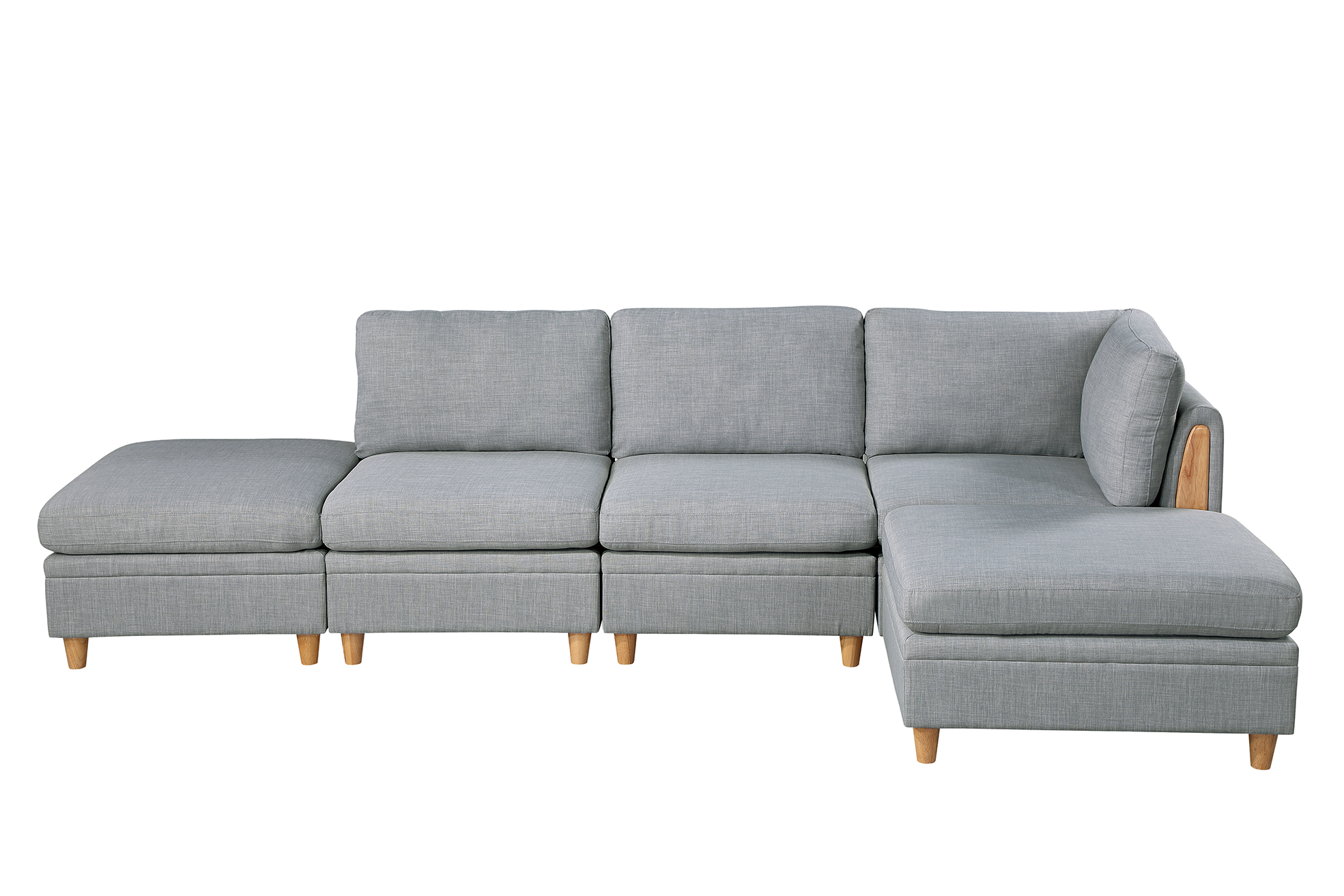 5PC Gray MODULAR SET