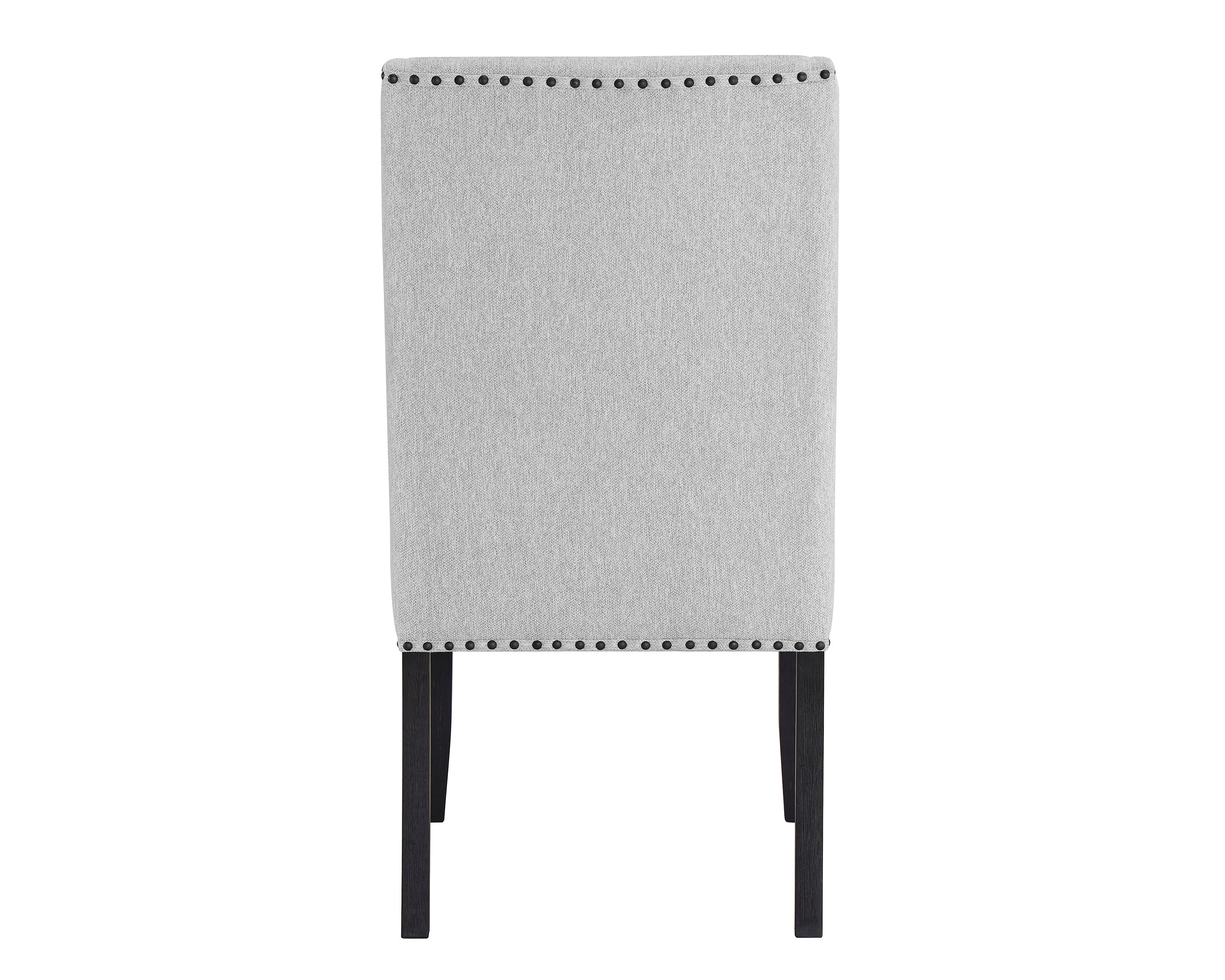 Vance Light Gray Wing Chairs, Set of 2, view 2