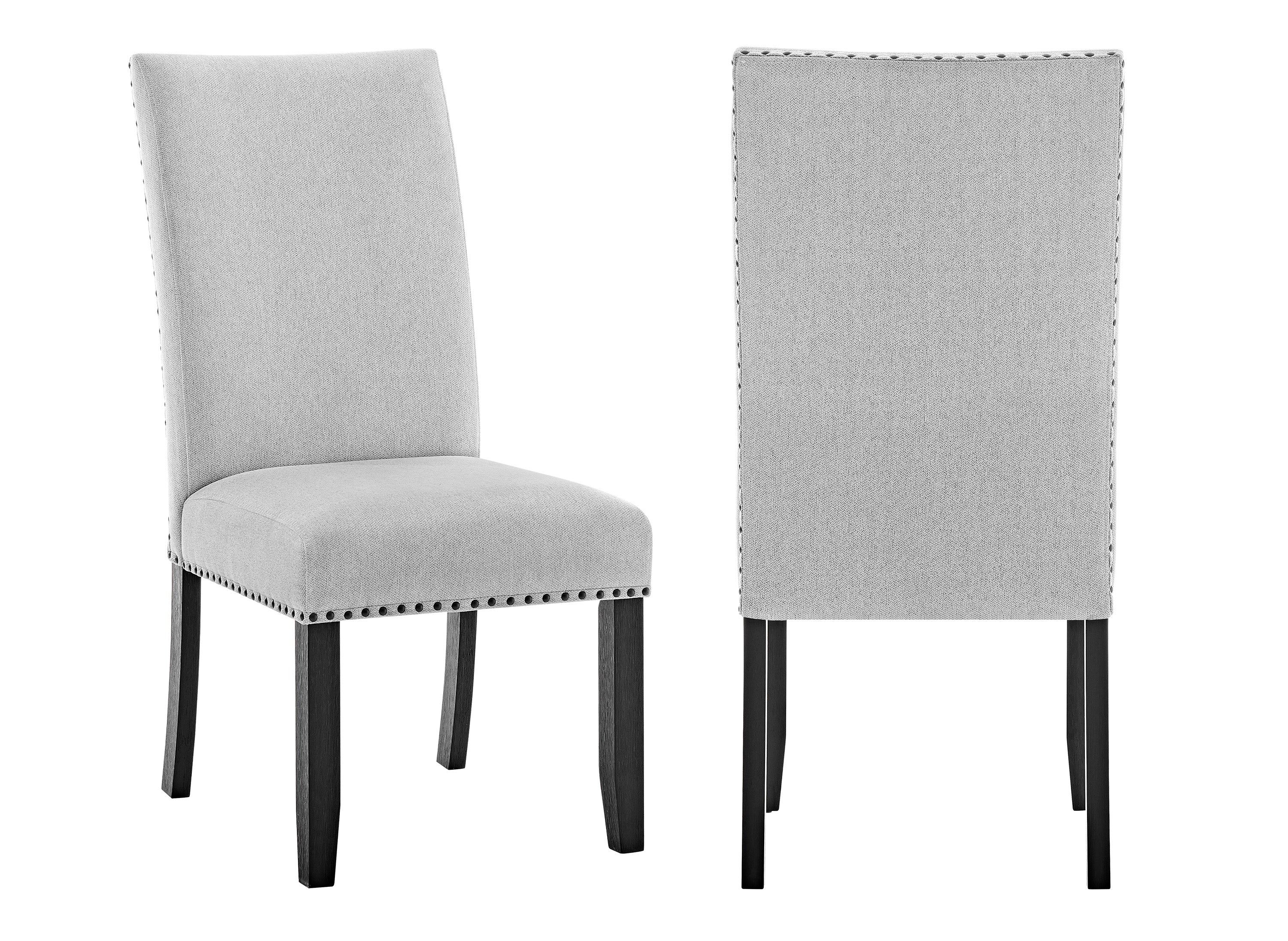 Varley Gray Side Chairs, Set of 2, view 2