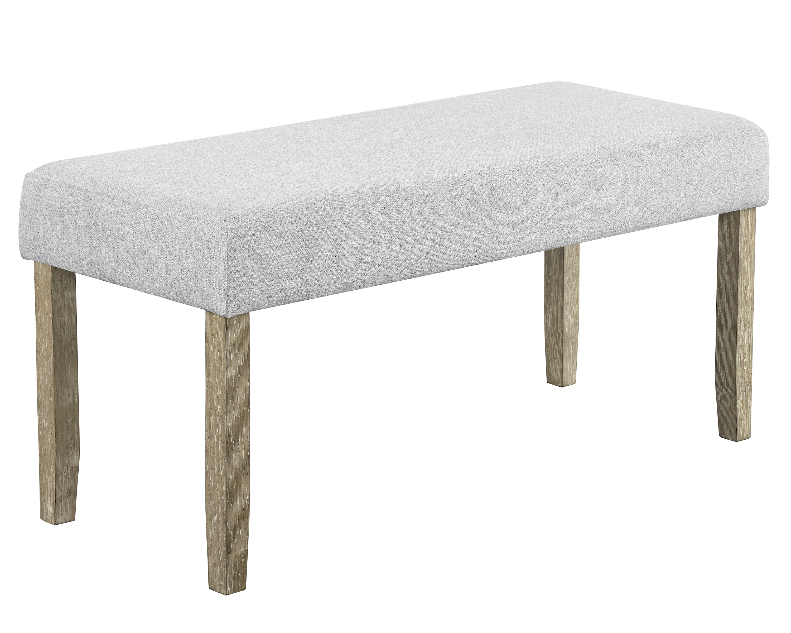 Hazel Gray Dining Bench