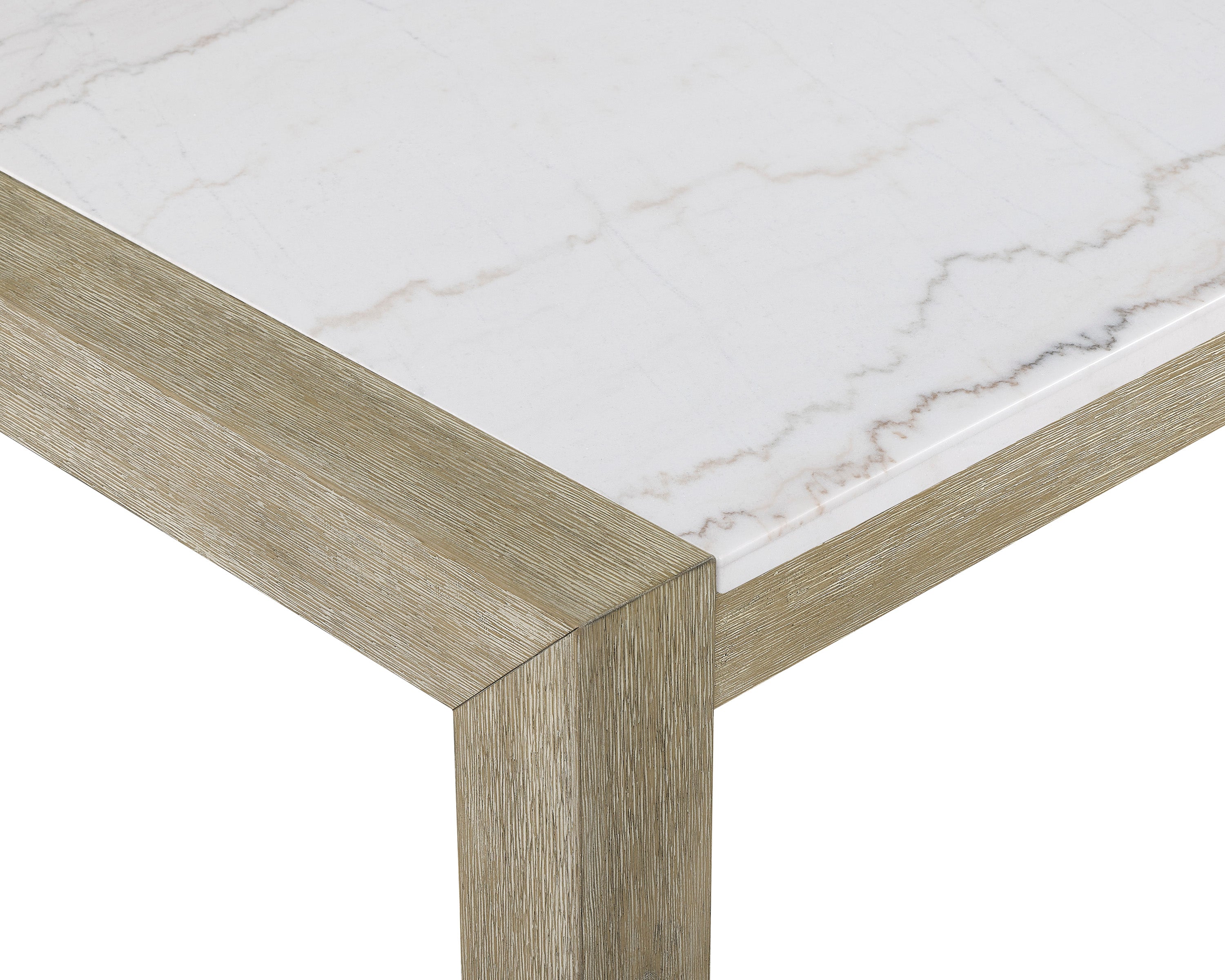 Hazel Genuine Marble Dining Table, view 3