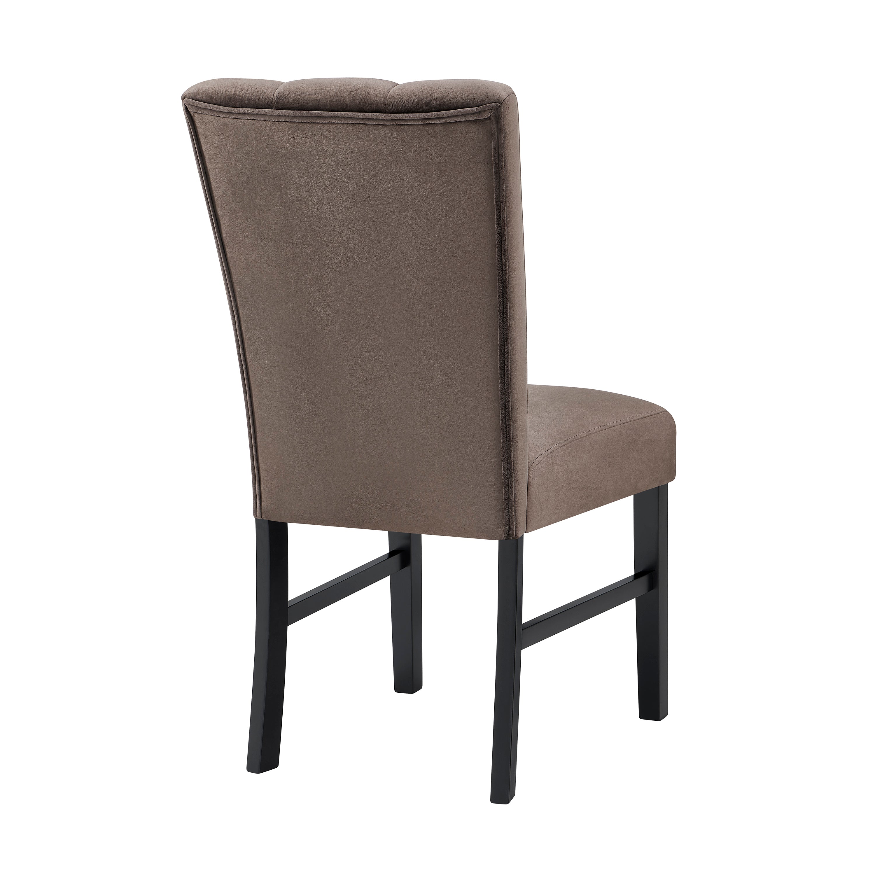 Vega Taupe Side Chairs, Set of 2, view 2