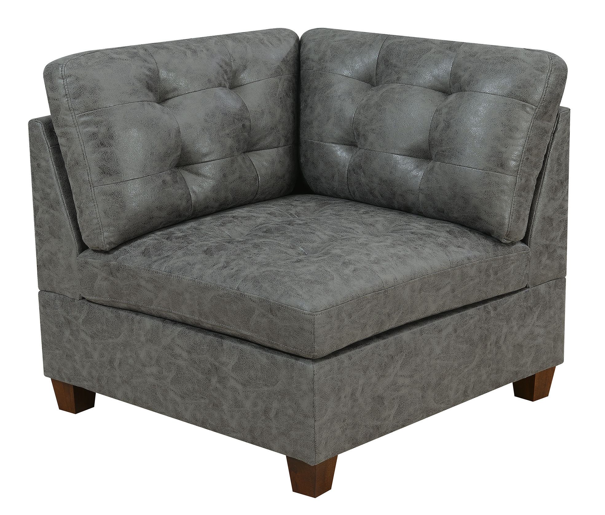 5PC ANTIQUE GRAY MODULAR SET