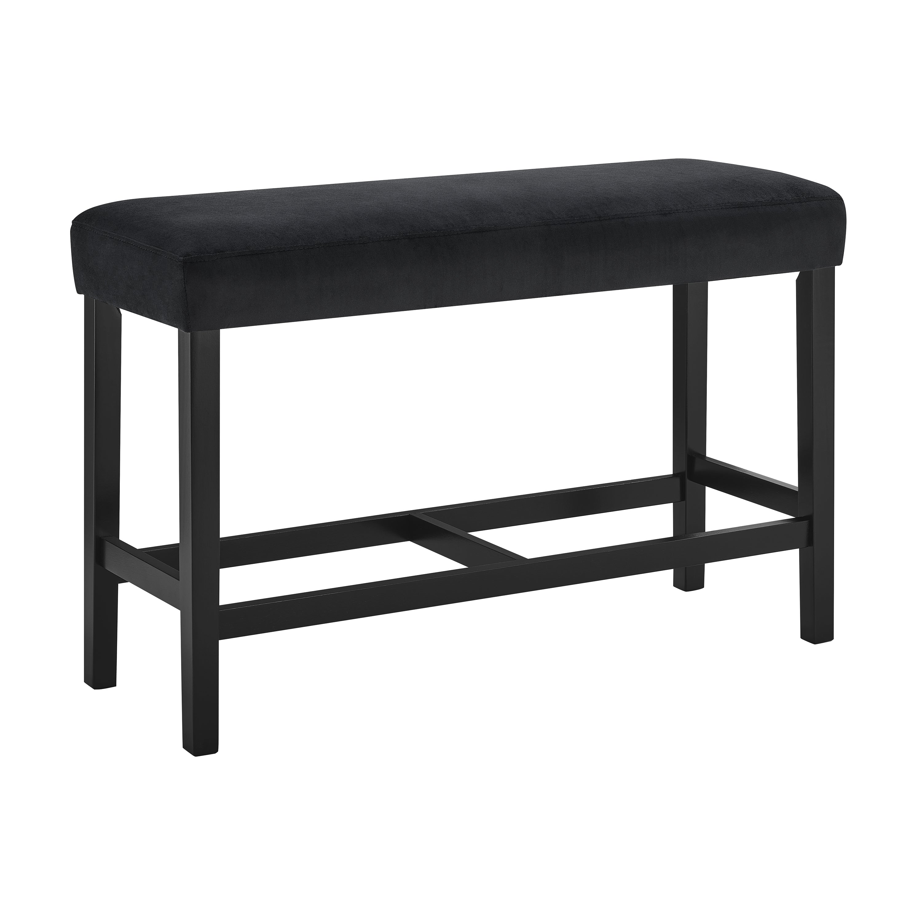 Marbel Black Counter Height Dining Bench