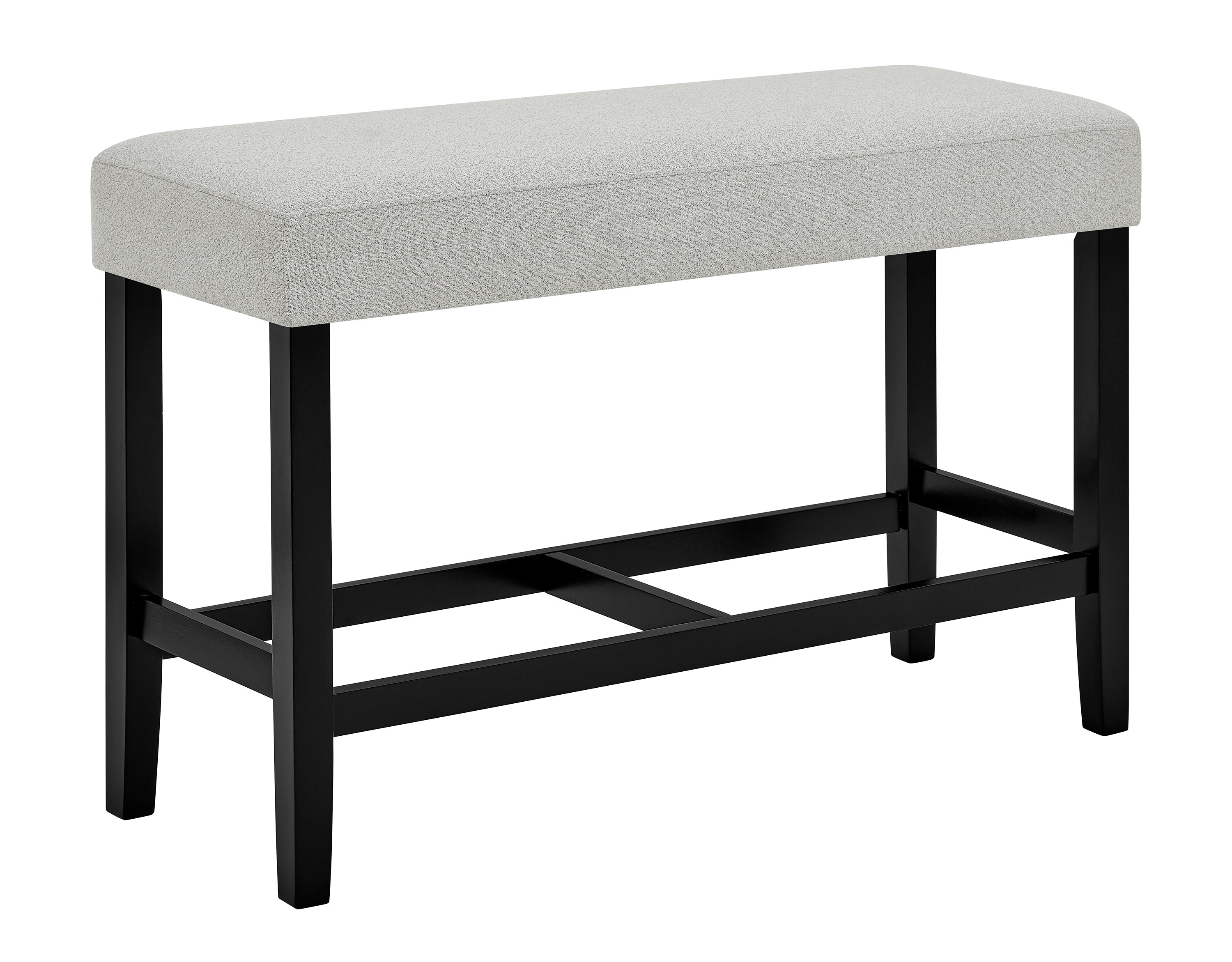 Marbel Gray Counter Height Dining Bench