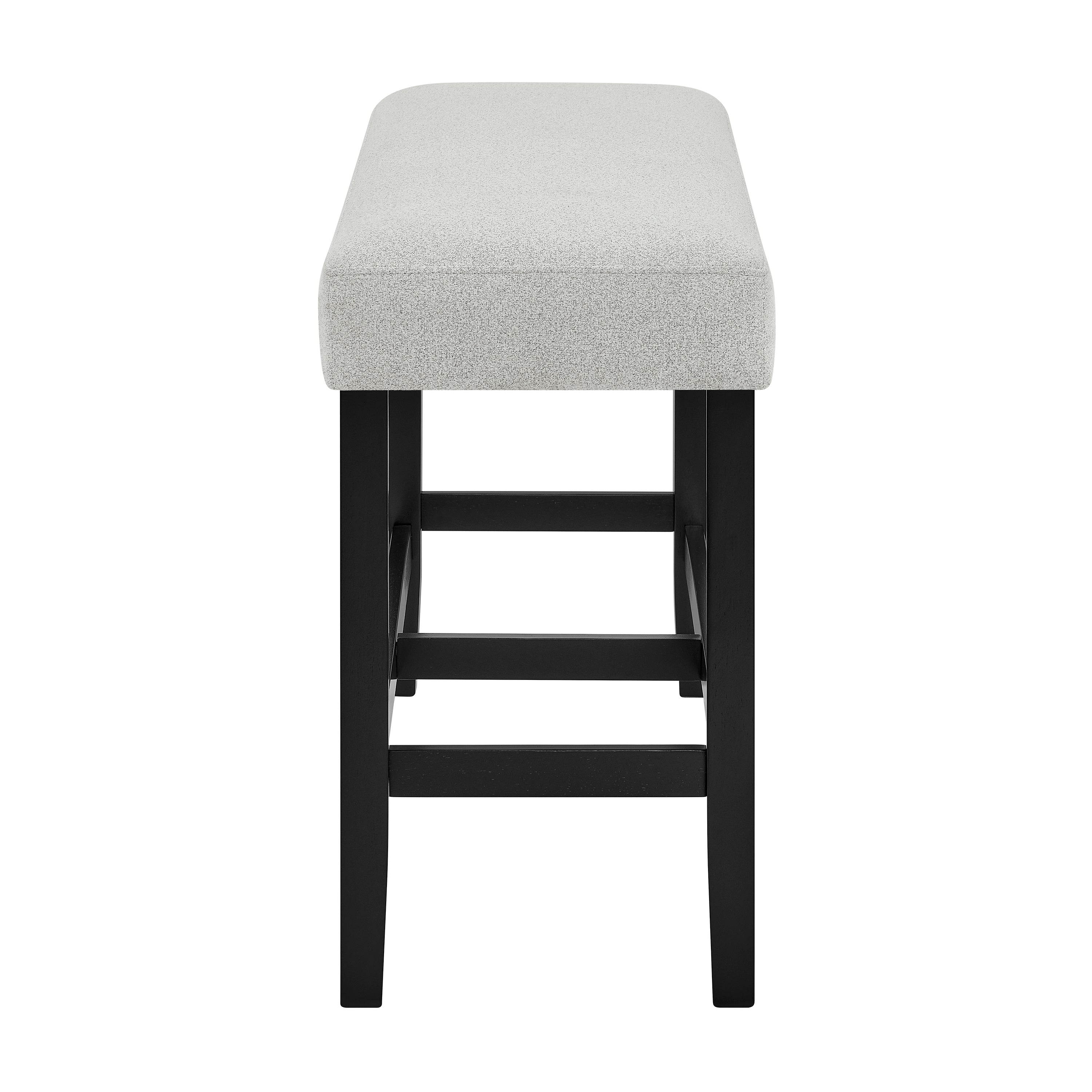 Marbel Gray Counter Height Dining Bench, view 2