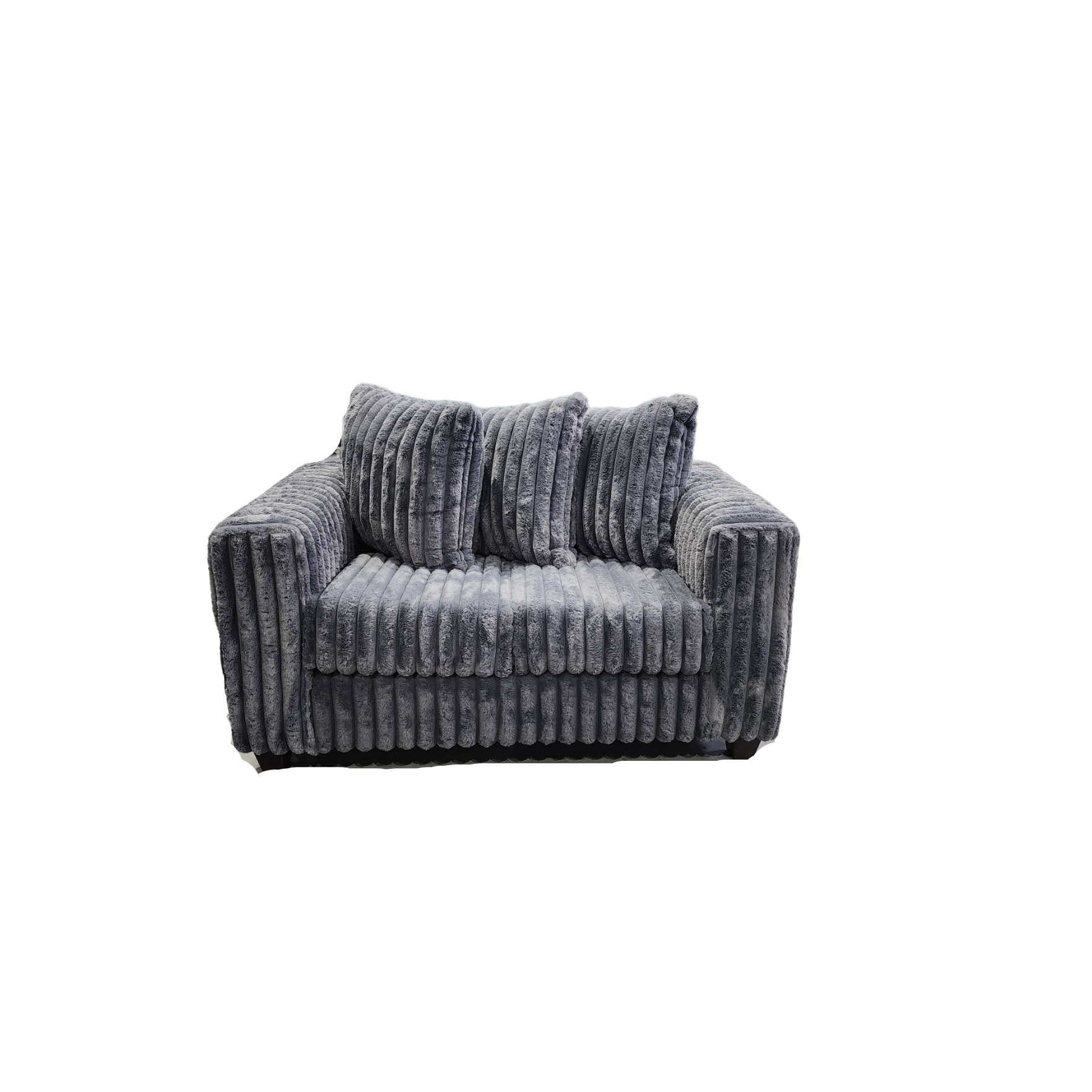 Gia Gray Corduroy Sofa and Loveseat Set, view 5