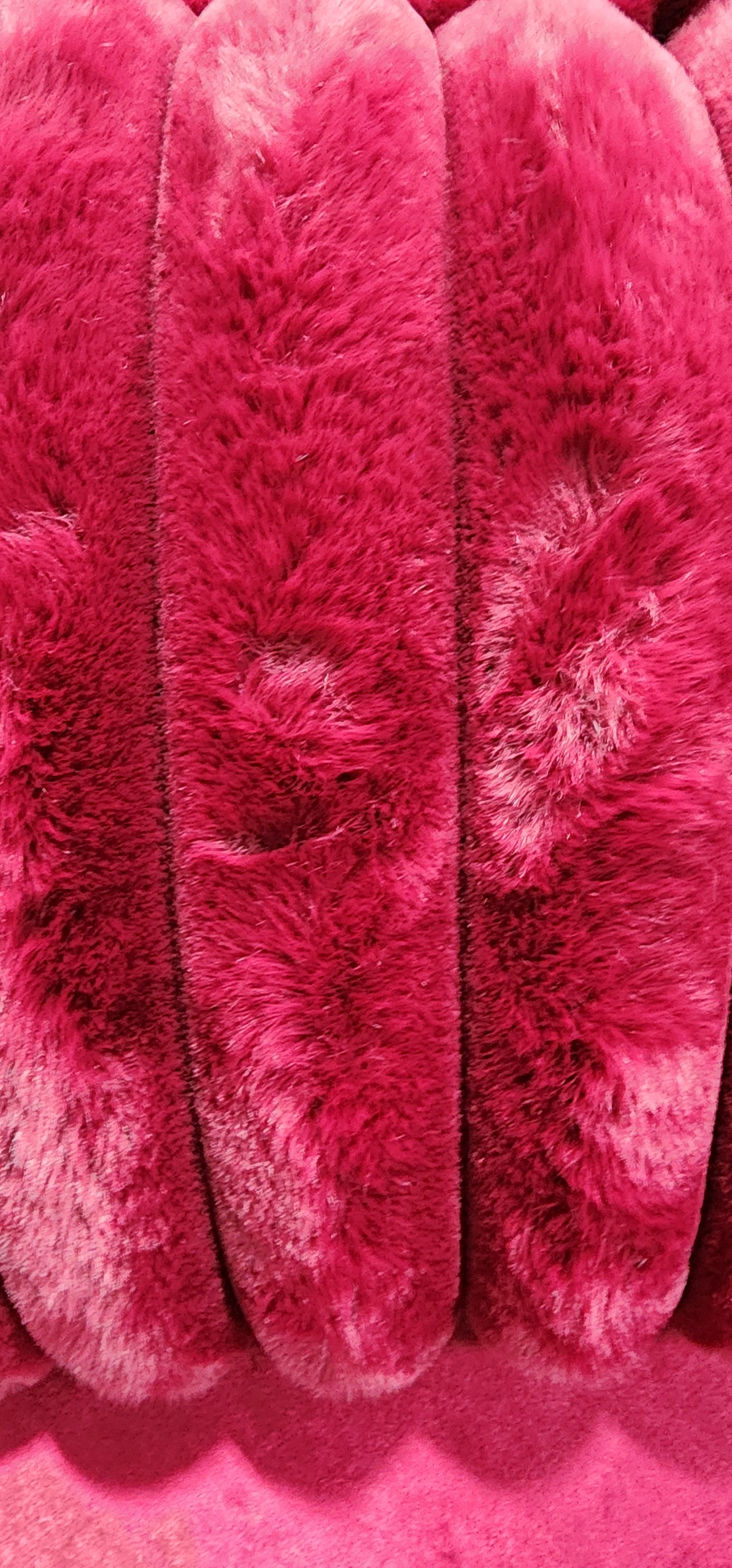 Kora Fuchsia Sectional with Chaise, view 3