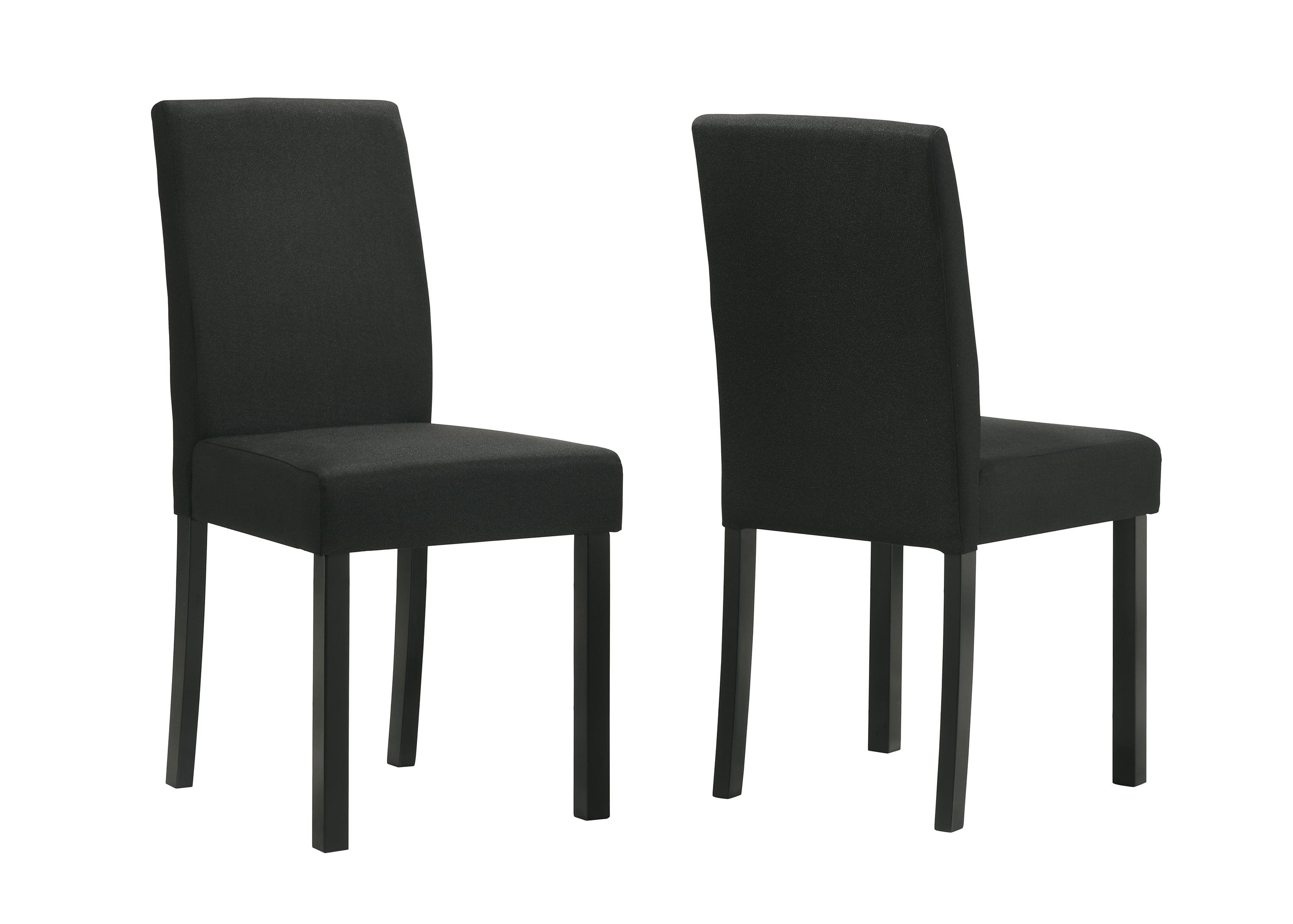 Resia Black Chairs, Set of 4