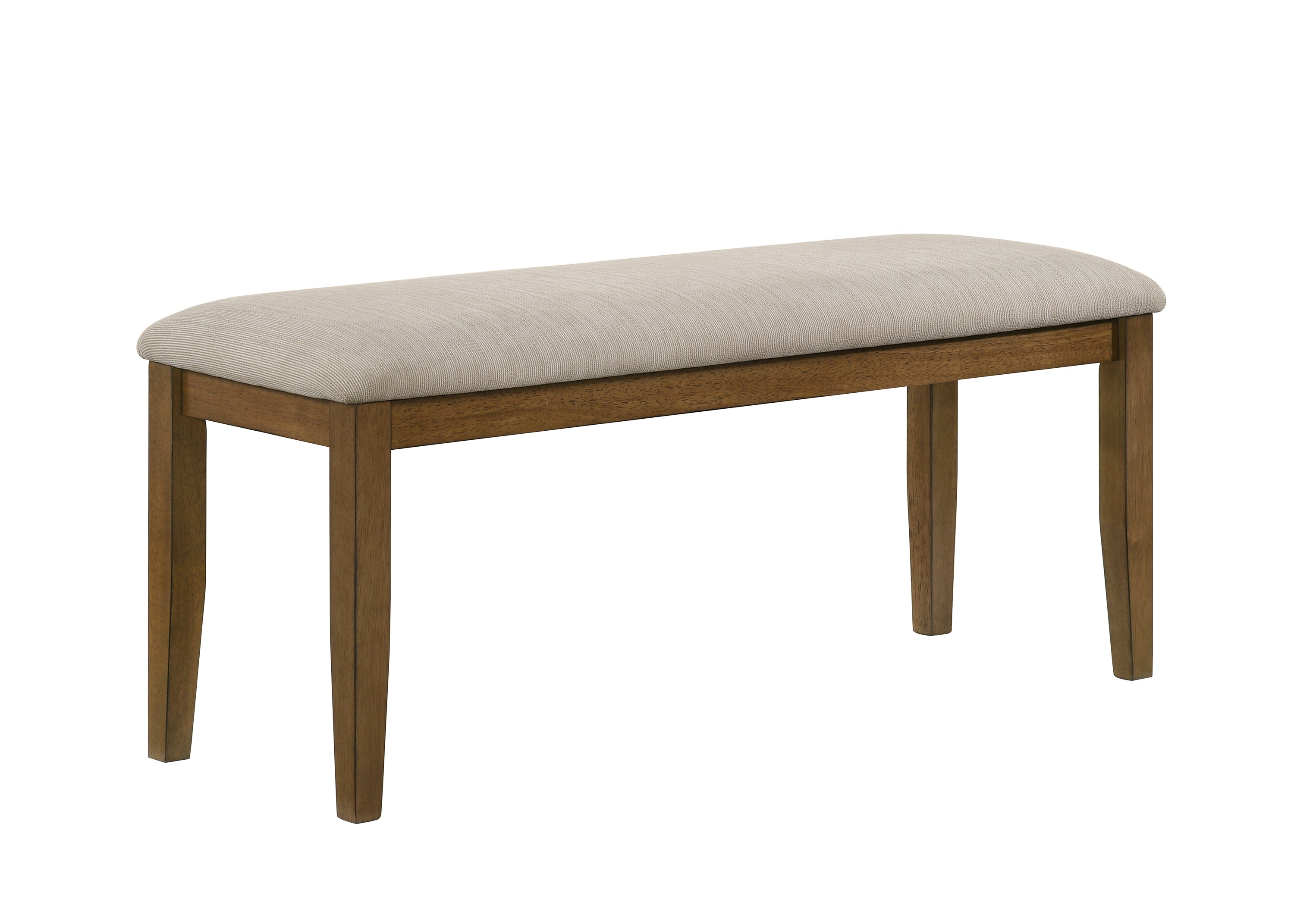 Glendale Beige Dining Bench