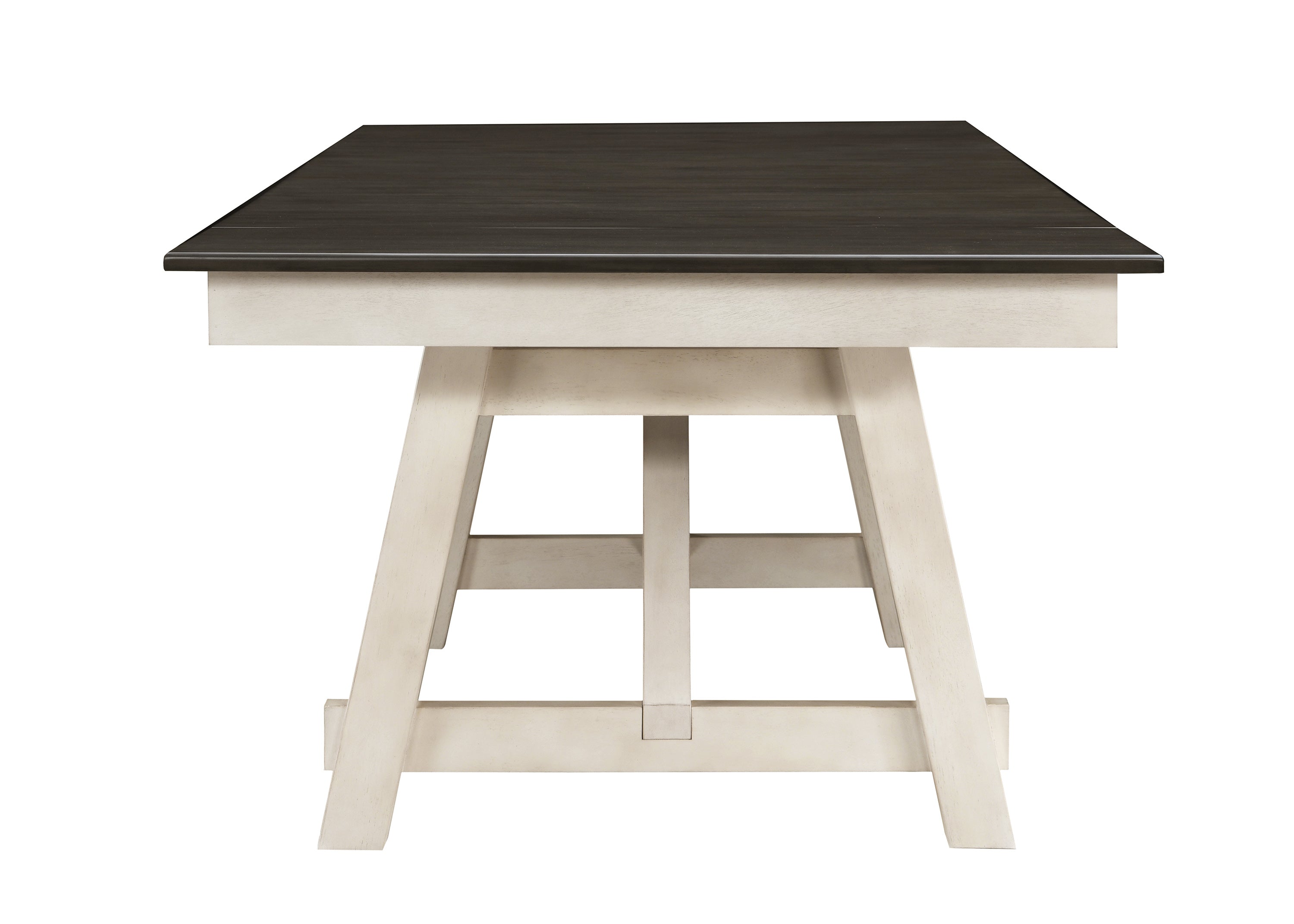 Maribelle Chalk Gray Dining Table, view 2