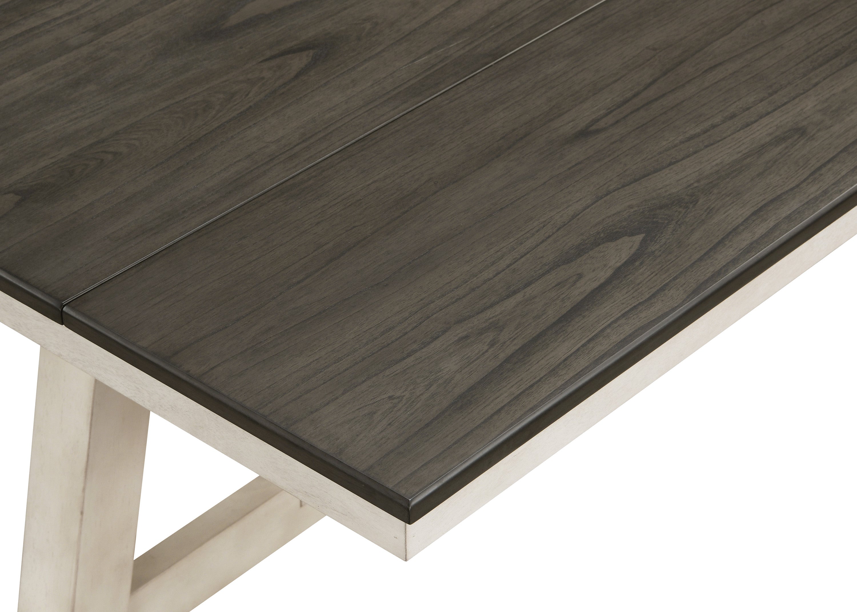 Maribelle Chalk Gray Dining Table, view 3