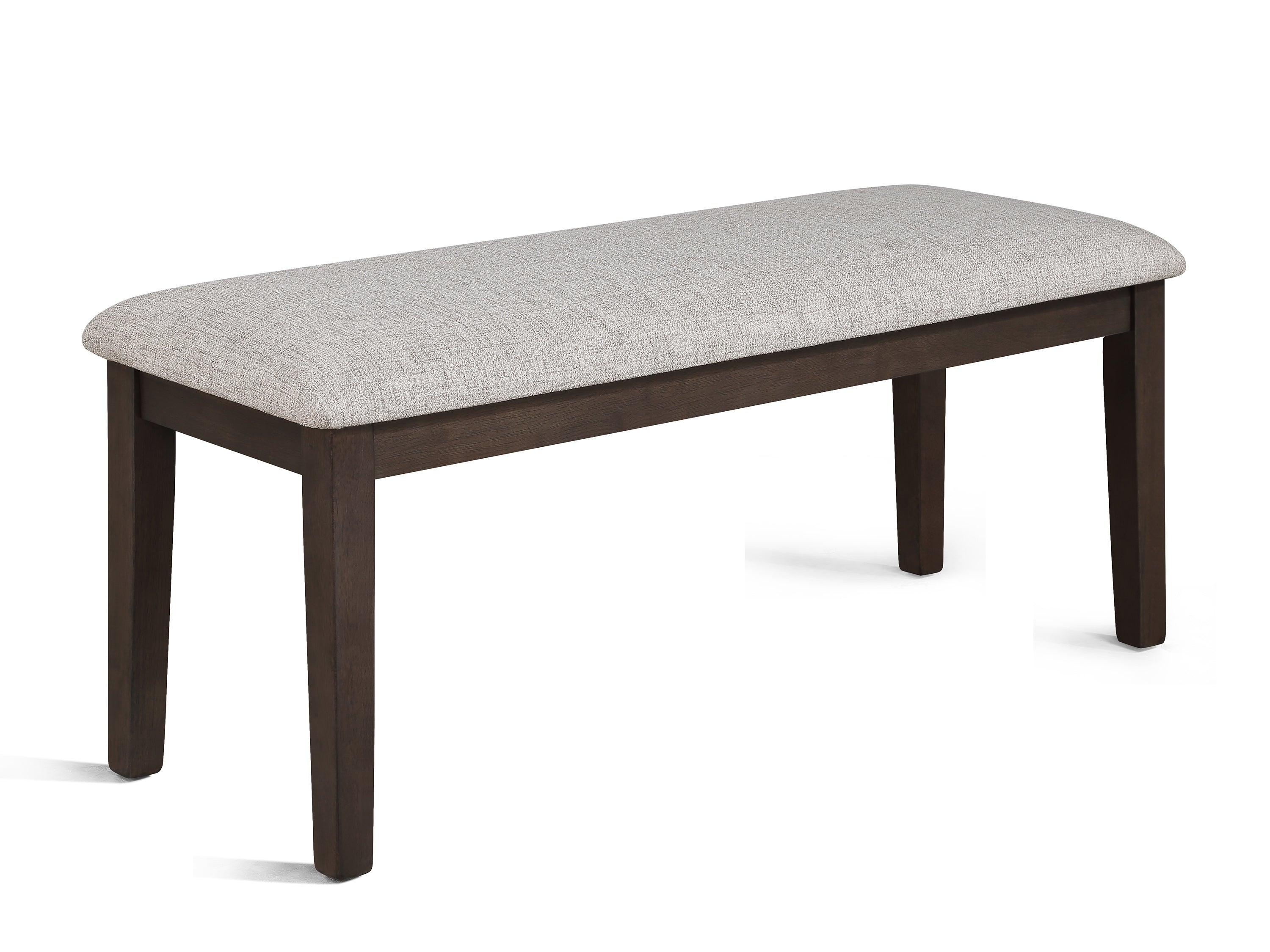 Wagner Light Gray Dining Bench