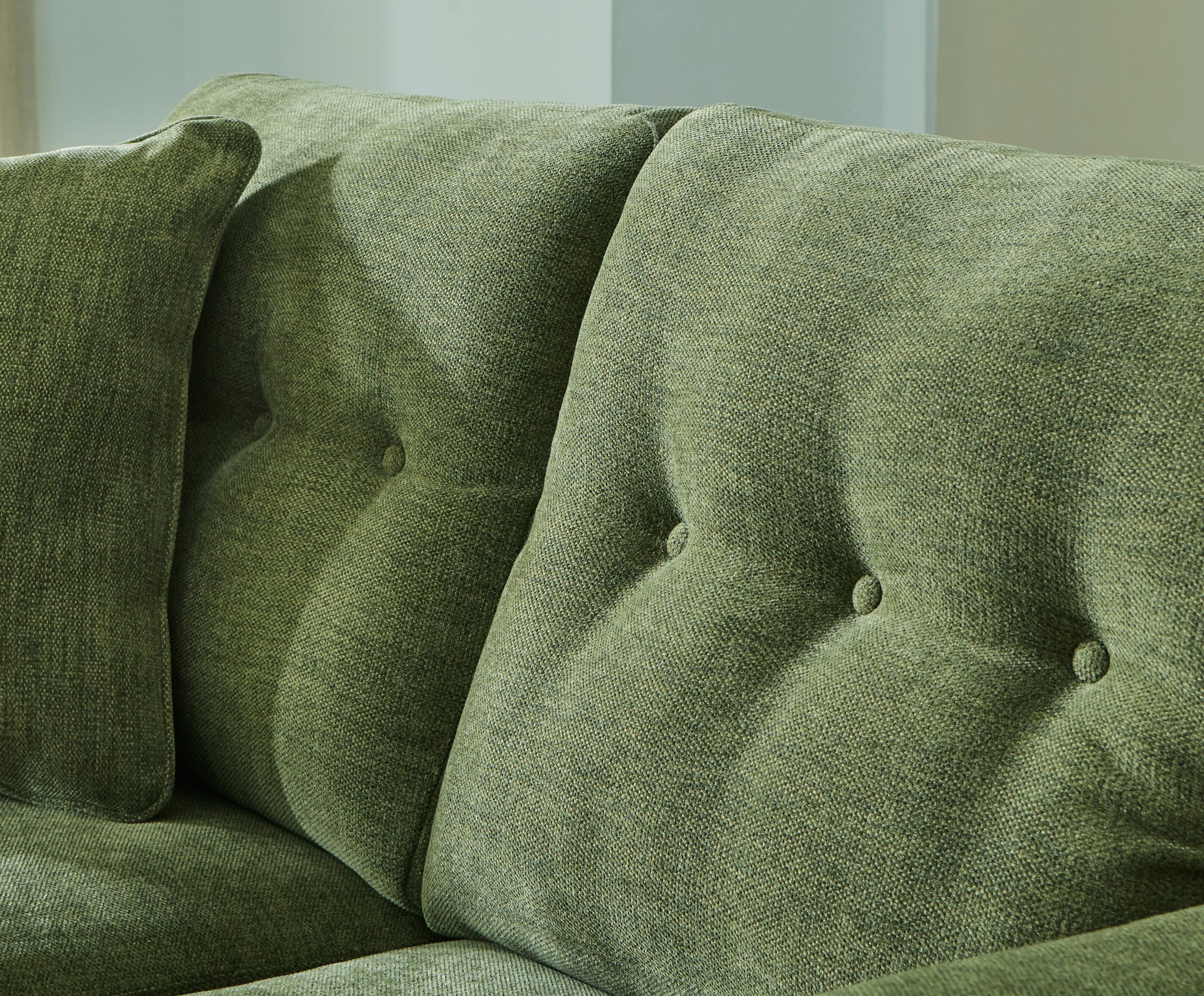Ashley Bixler Olive Mid-Century Sofa and Loveseat Set, view 2
