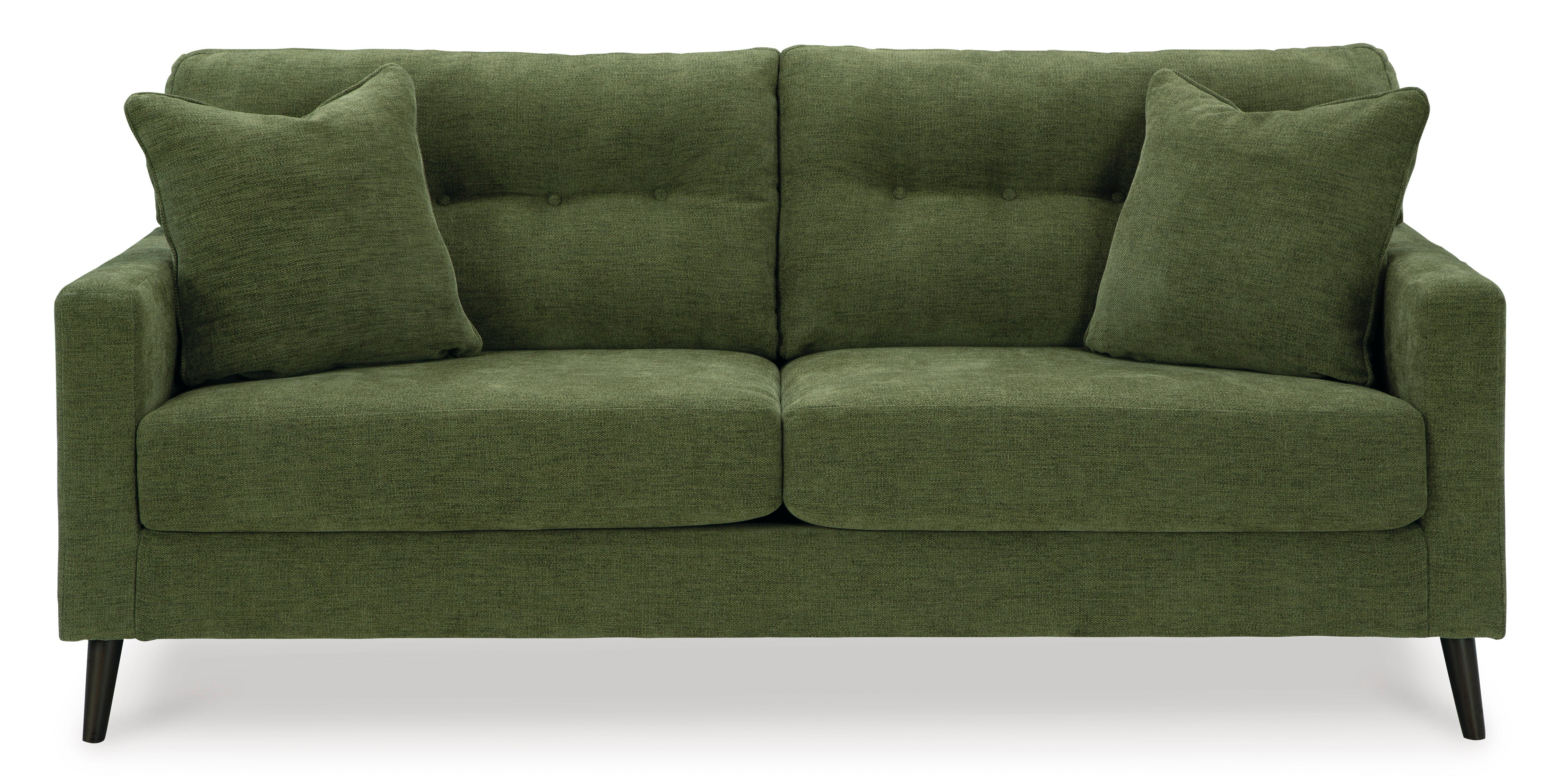 Ashley Bixler Olive Mid-Century Sofa and Loveseat Set, view 5