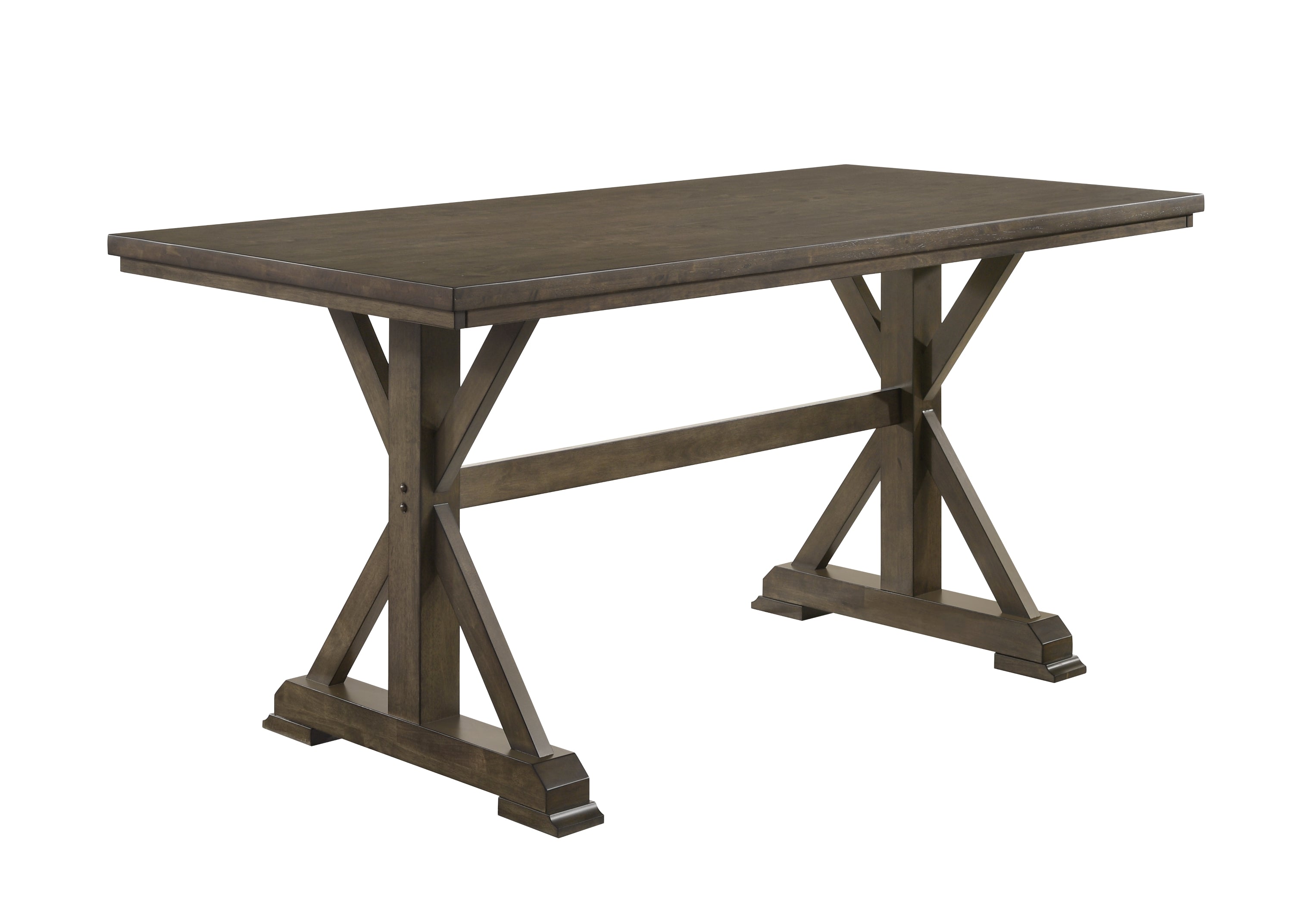 Lloyd Weathered Gray-Brown Counter Height Dining Table