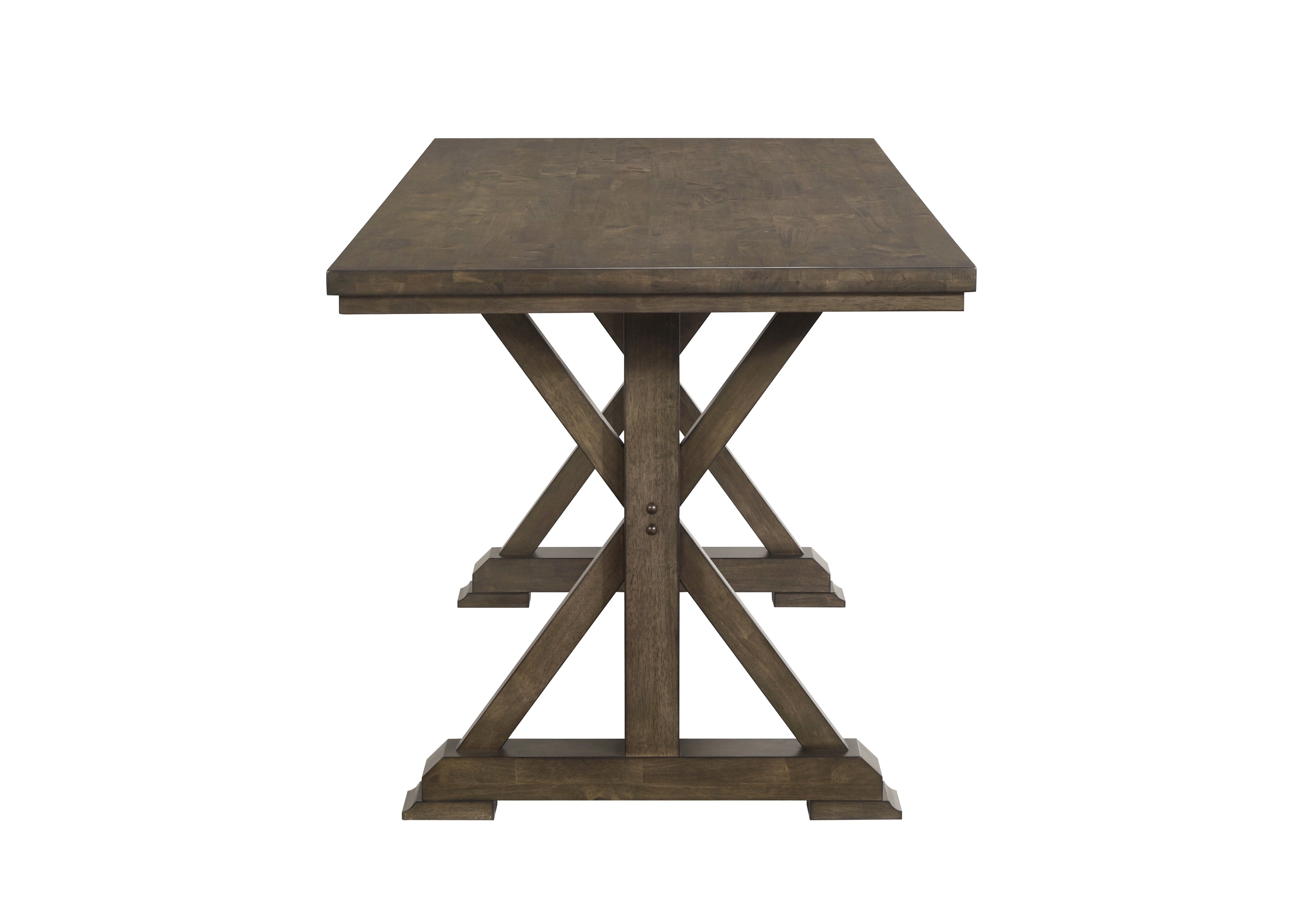 Lloyd Weathered Gray-Brown Counter Height Dining Table, view 2