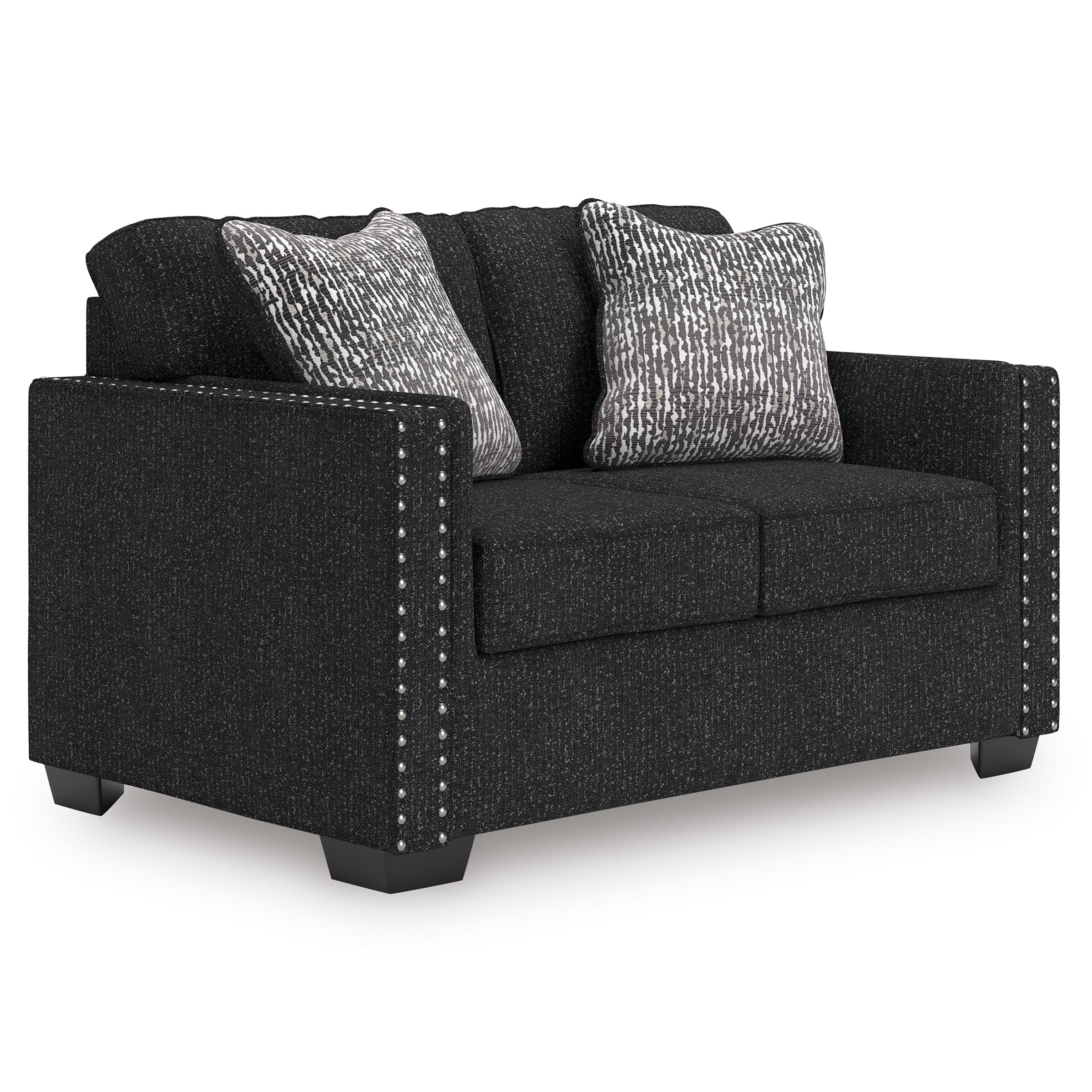 Ashley Jasmine Peaks Coal Sofa and Loveseat Set with LED Lights, view 2