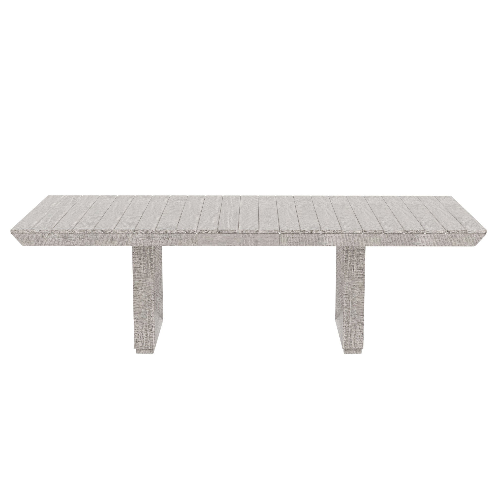 98"  Rectangular dining table Stretchable Farmhouse dining table for Dining Room, Home Office Gray