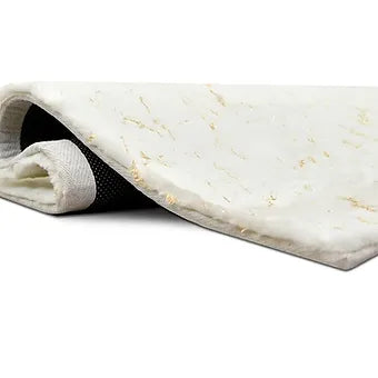 Rabbit White/Gold 5x7 Area Rug, view 2