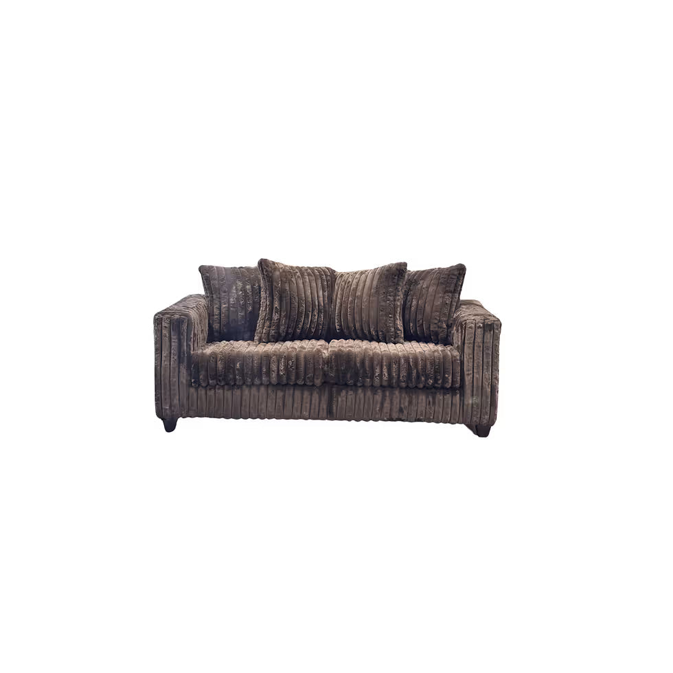 Gia Chocolate Corduroy Sofa and Loveseat Set, view 3