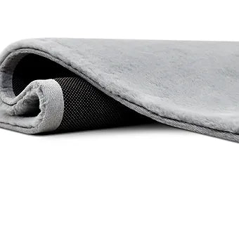 Rabbit Solid Silver 5x7 Area Rug, view 2