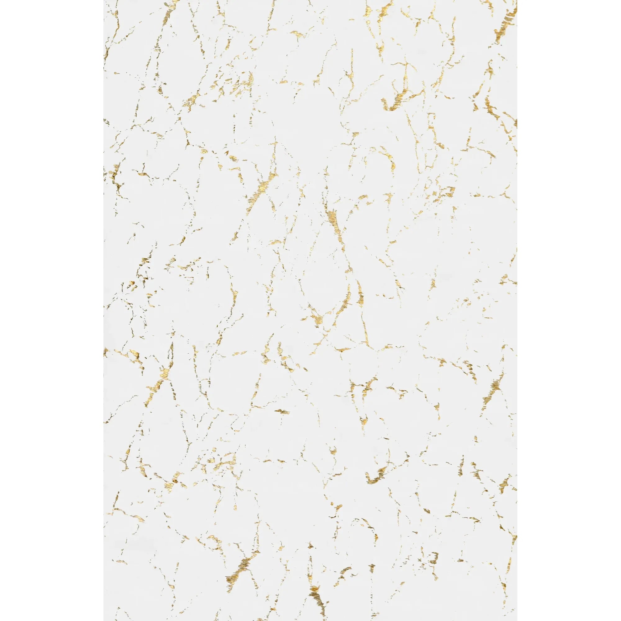 Rabbit White/Gold 5x7 Area Rug