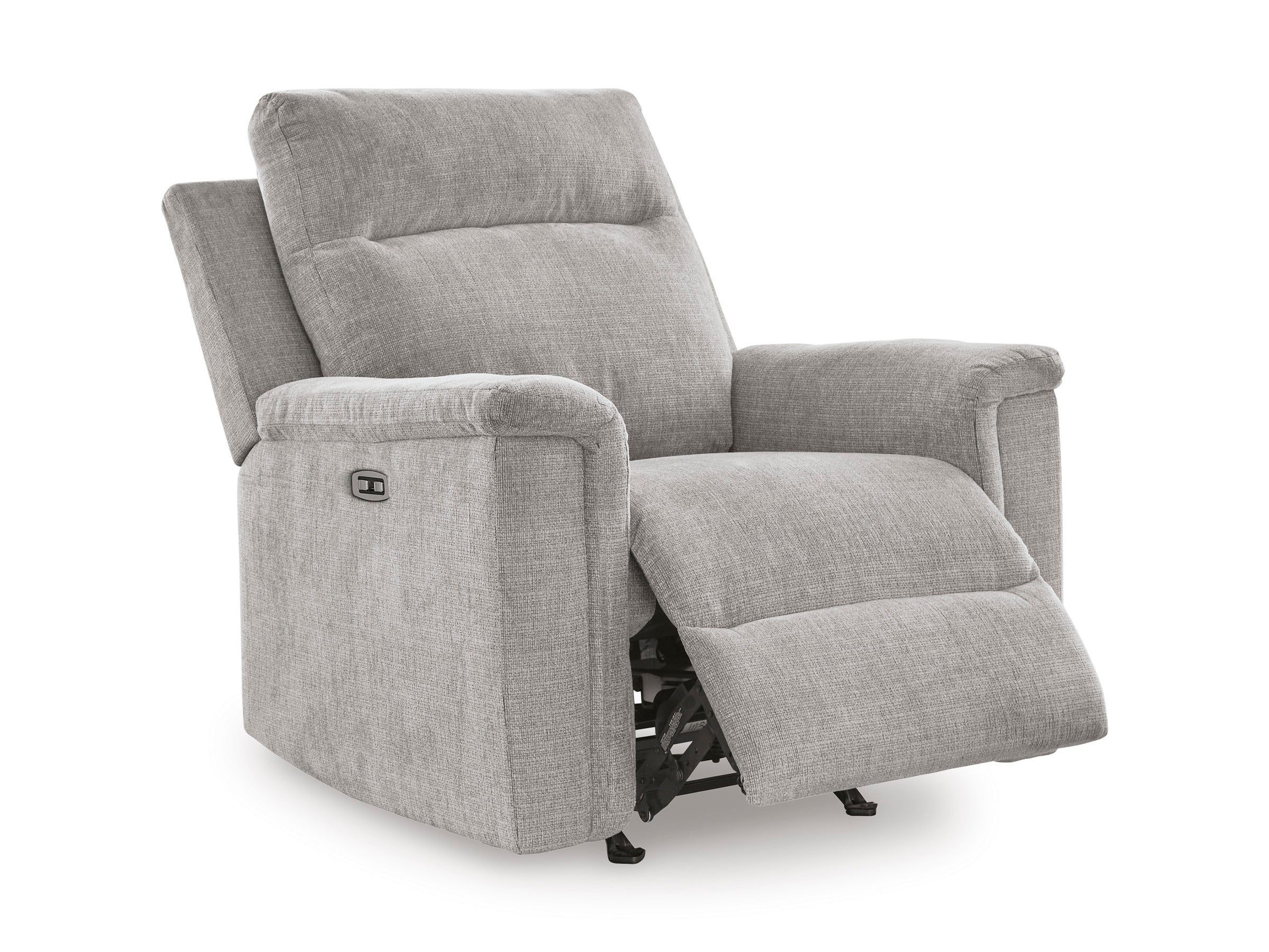 Ashley Barnsana Ash Chenille Power Reclining Set, view 7