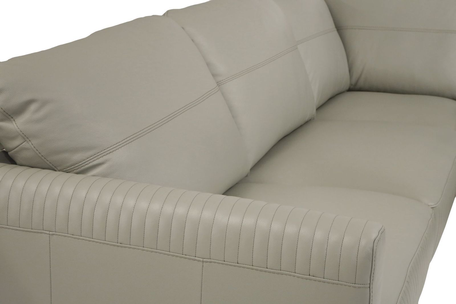 ACME Tampa Sectional Sofa, Airy Green Leather