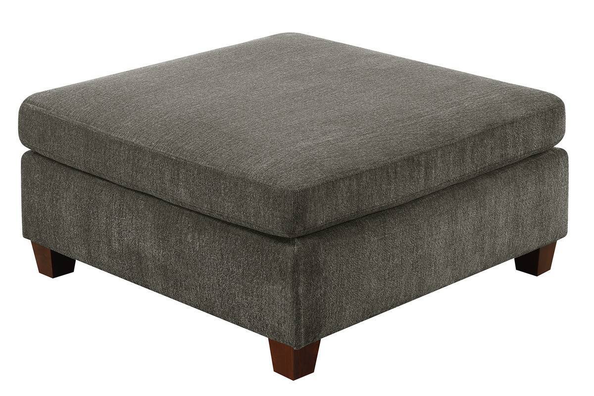 Grey Chenille Modular Sectional 8pc Set