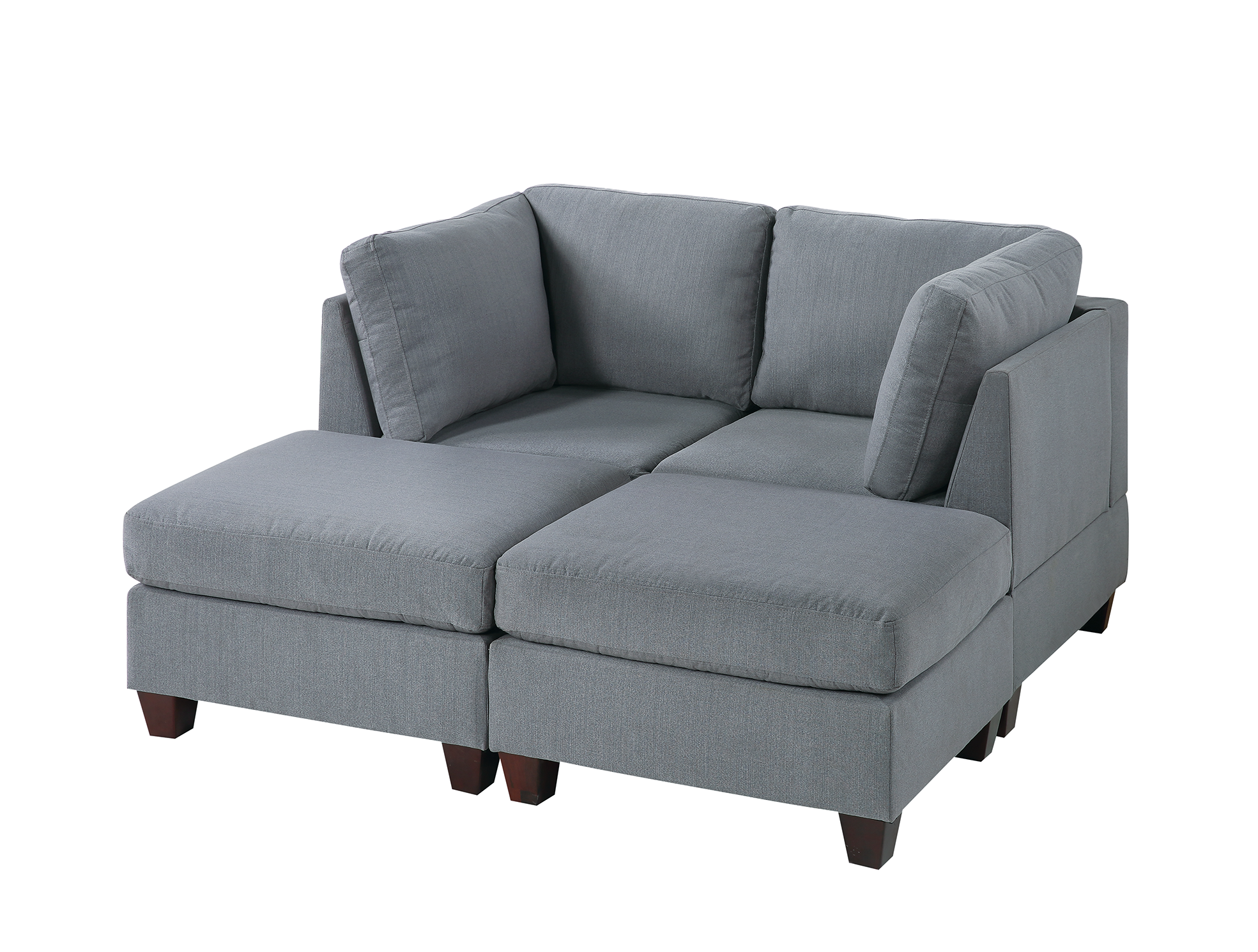 4PC Gray MODULAR SET