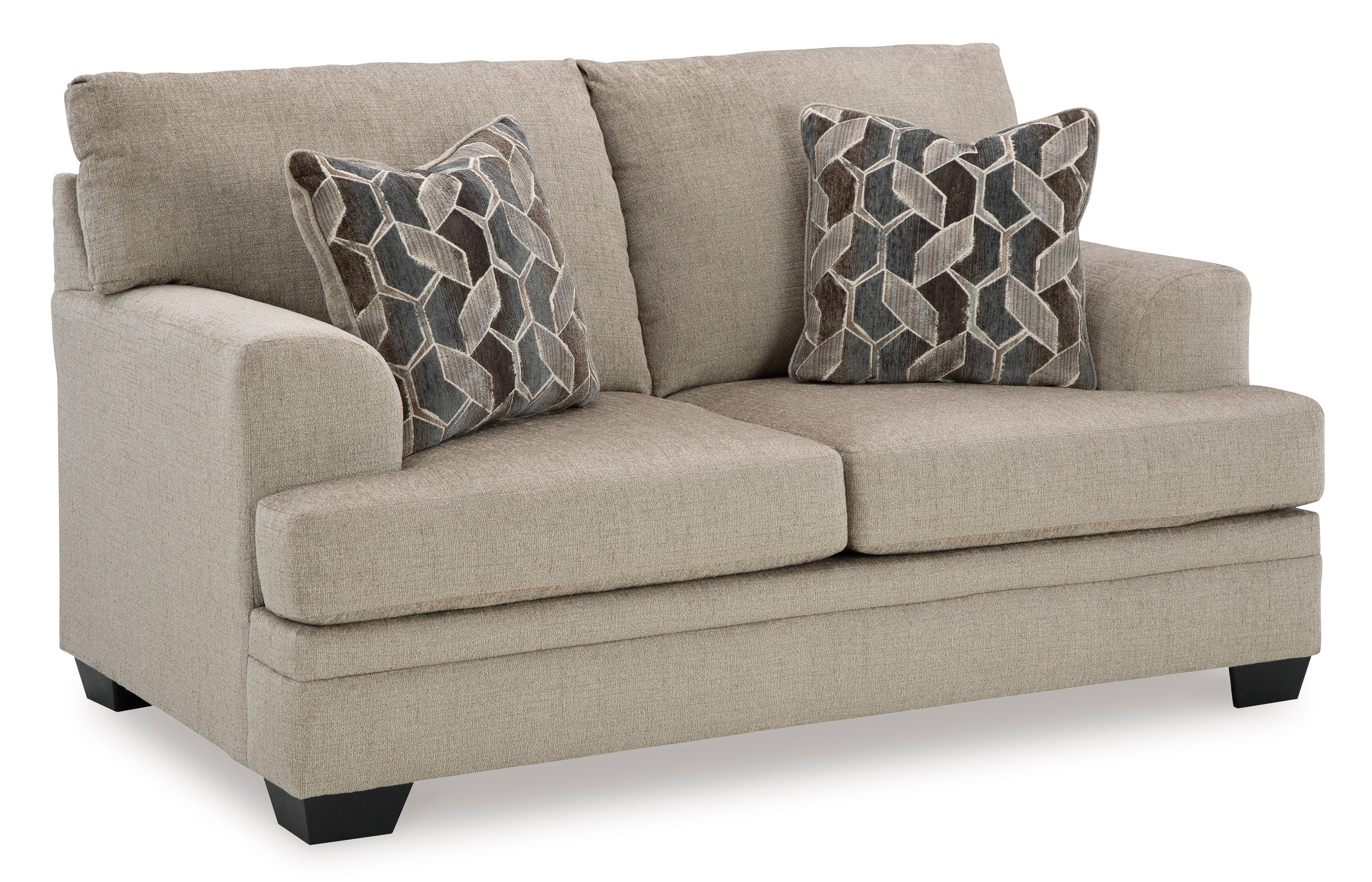Ashley Stonemeade Taupe Sofa and Loveseat Set, view 7