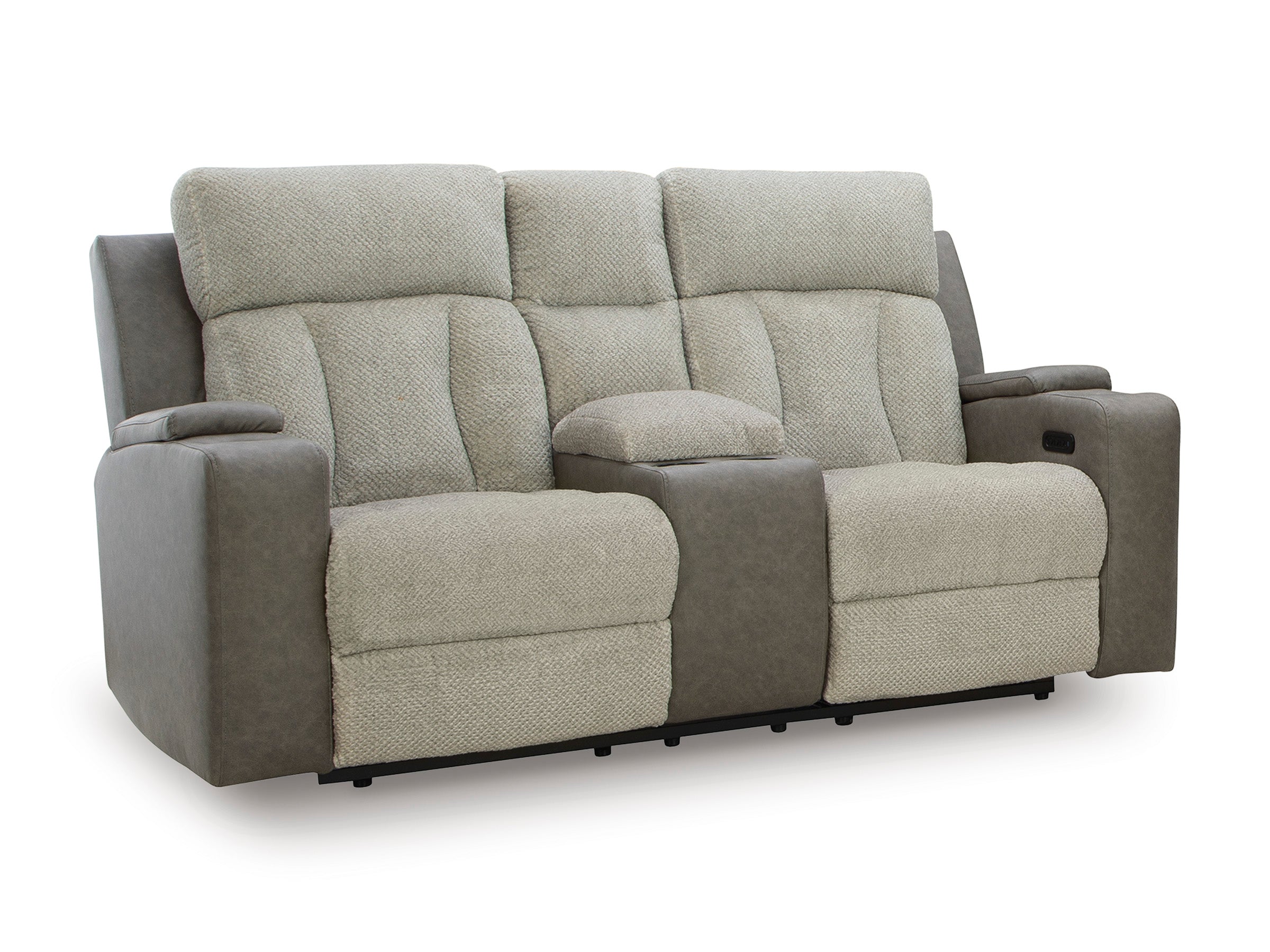 Ashley WhipLash Sisal Power Reclining Set with Heat and Massage, view 6