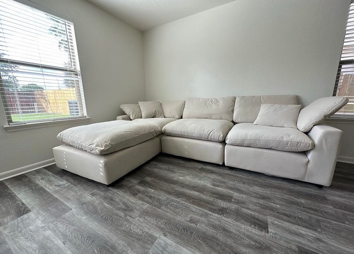 SAND LINEN CLOUD COUCH MODULAR SECTIONAL