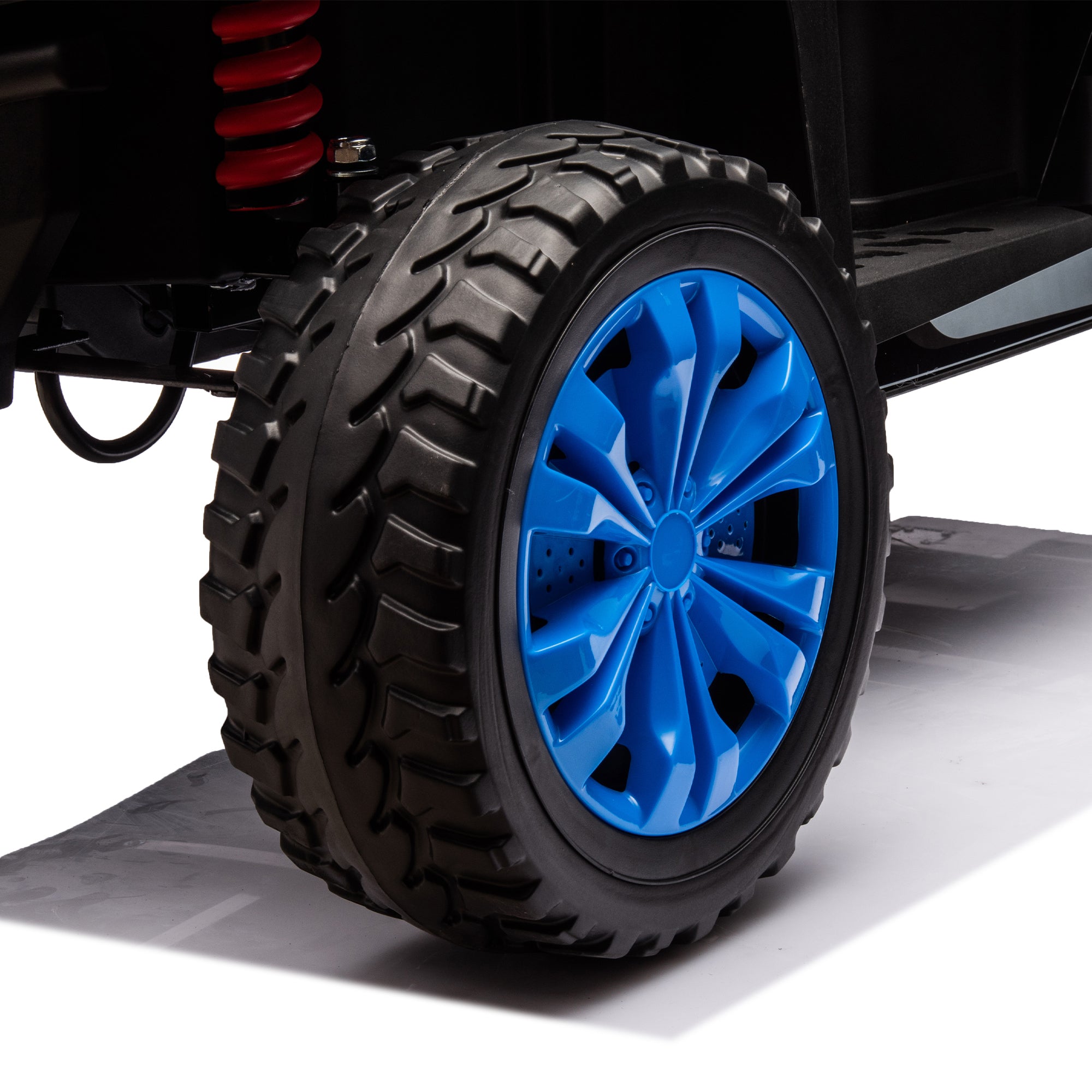 24V 2-Seater UTV-XXL Ride On Truck with Dump Bed for kid,Ride On 4WD UTV with 6 Wheels,Foam Tires, Suitable for Off-Roading,remote control,Three-Point Safety Harness