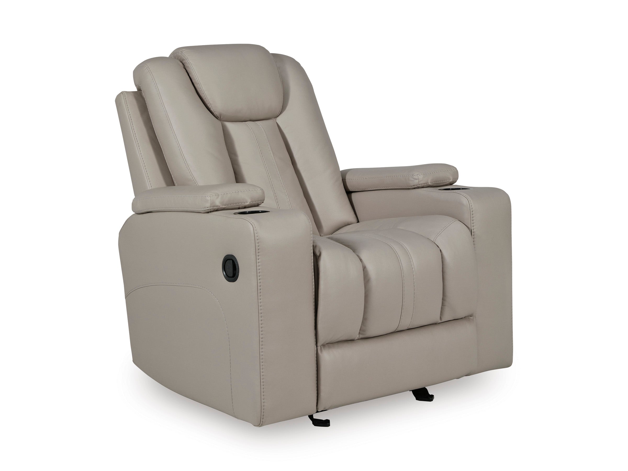 Ashley Elevate Coin Faux Leather Reclining Set with Heat and Massage, view 4