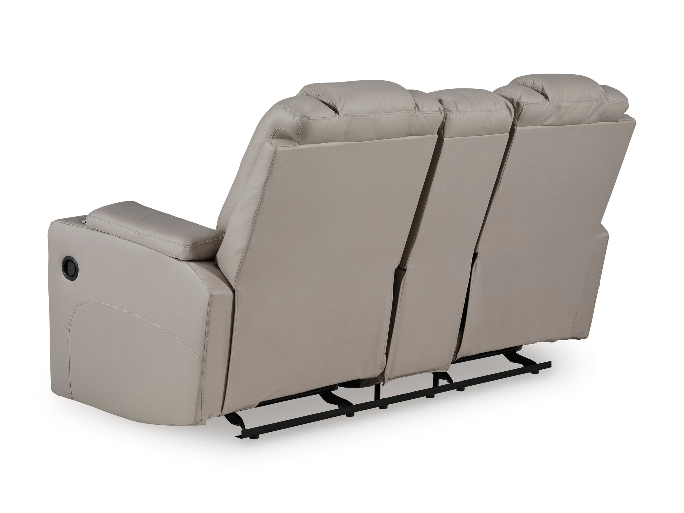 Ashley Elevate Coin Faux Leather Reclining Set with Heat and Massage, view 7