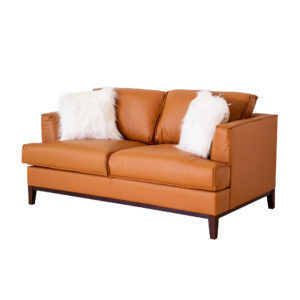 Aspen Cognac Top Grain Leather Chair