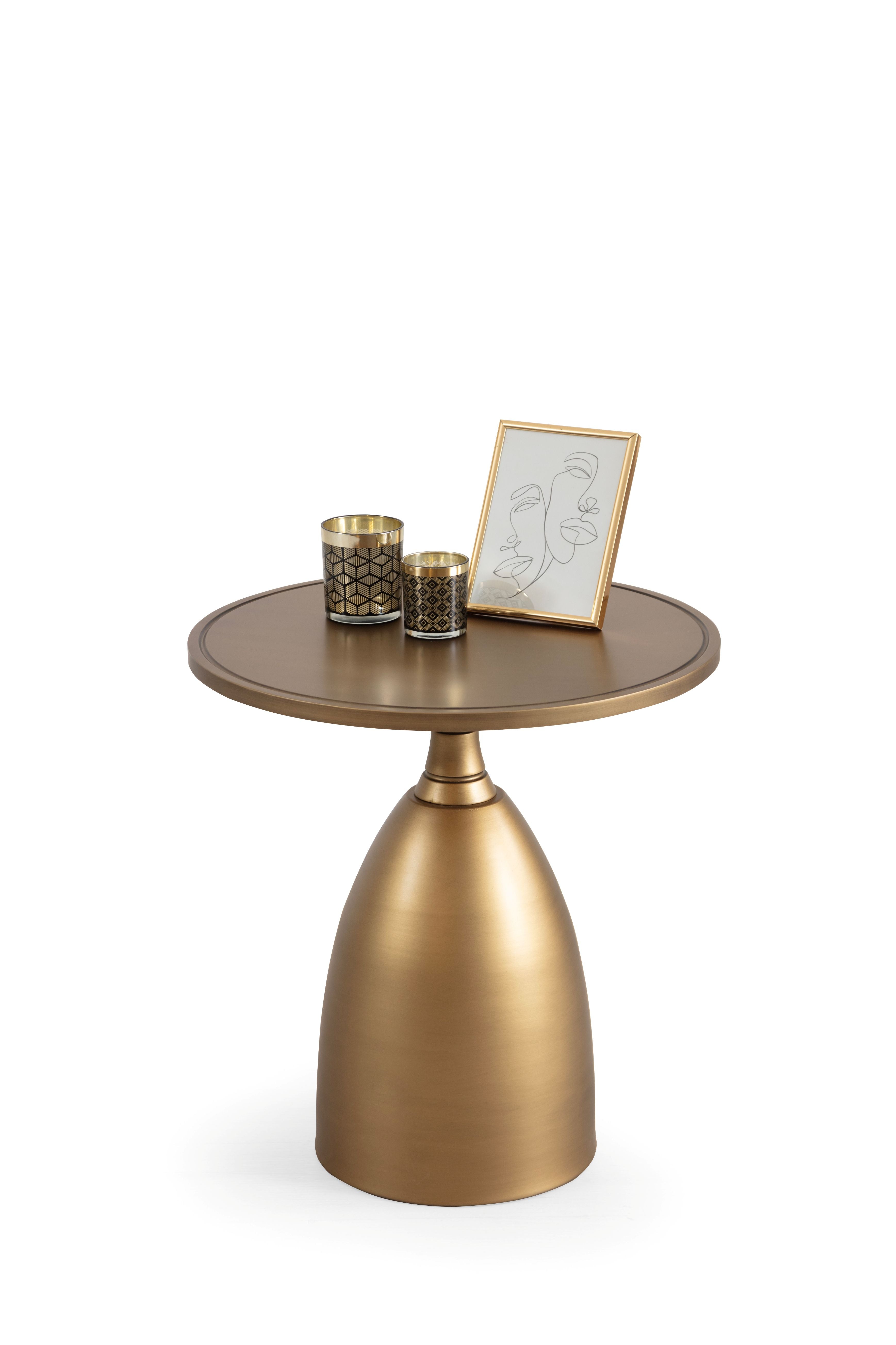 Gold 2-Piece Coffee Table Set, view 7