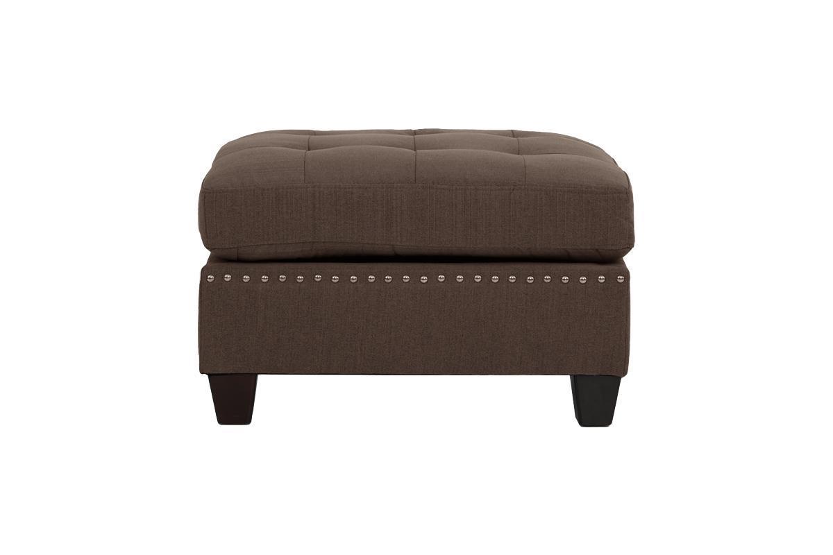 4pc Black Coffee Linen  Sectional Sectional