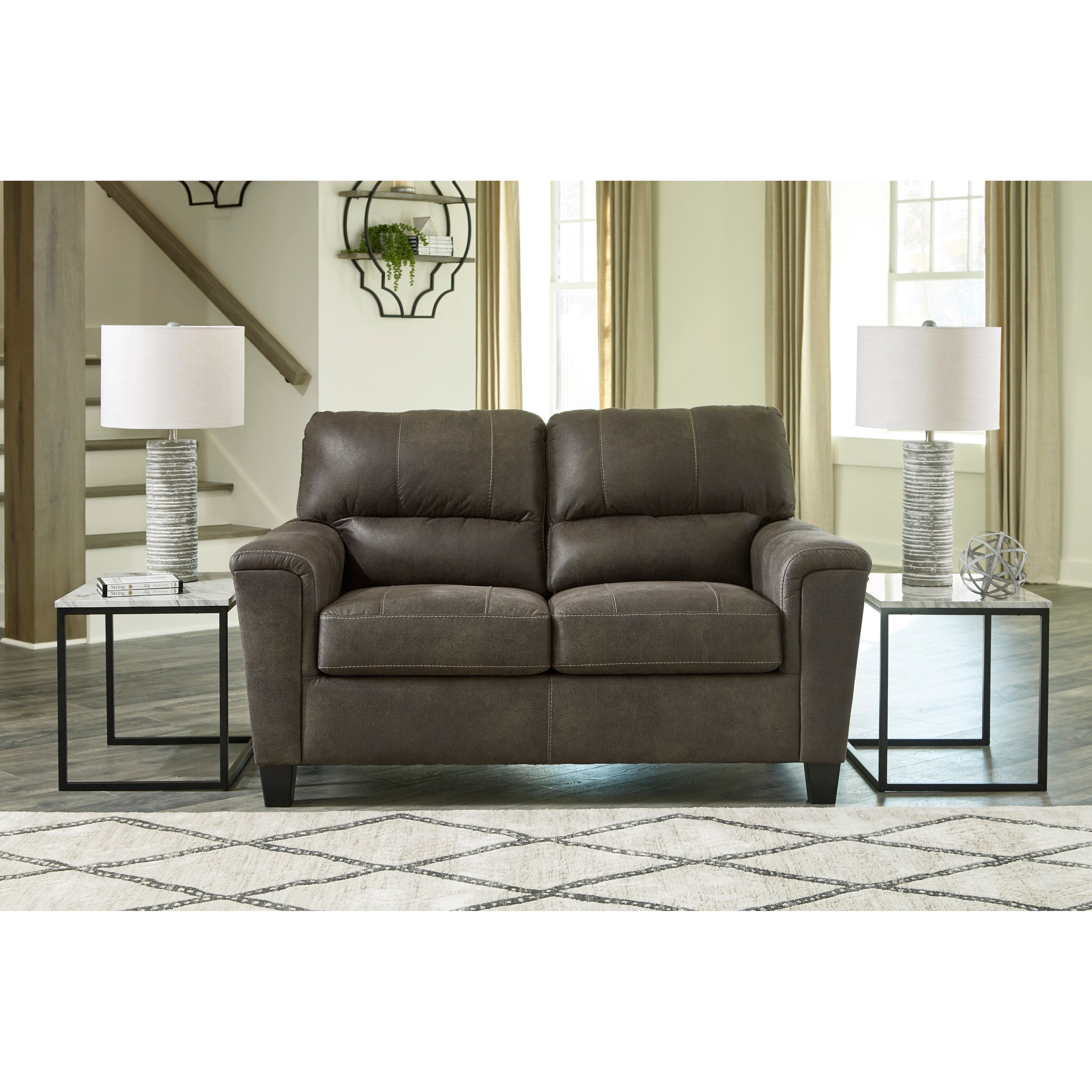 Ashley Navi Smoke Sofa and Loveseat Set, view 3