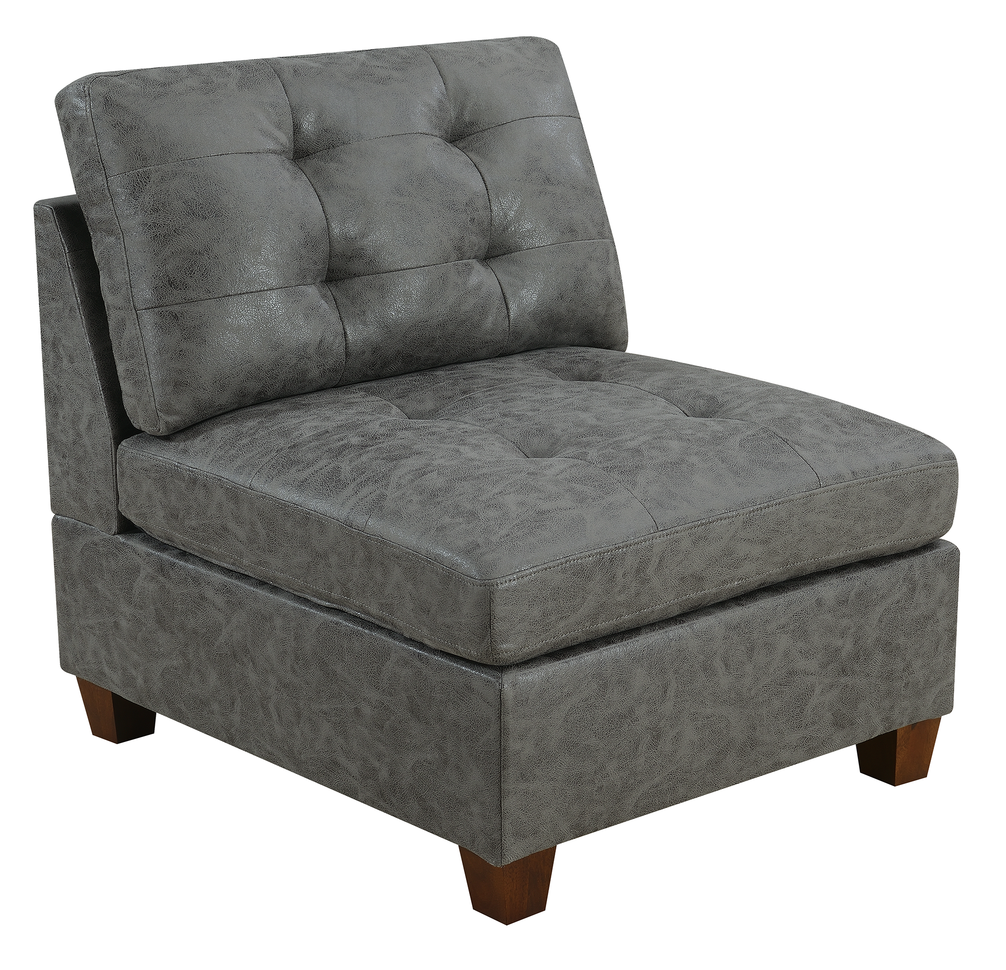 5PC ANTIQUE GRAY MODULAR SET