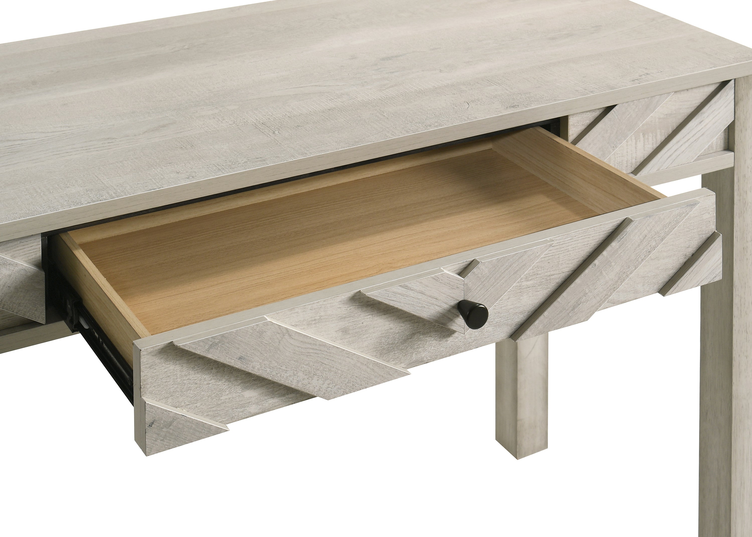 Valor Washed Wood Writing Desk, view 5