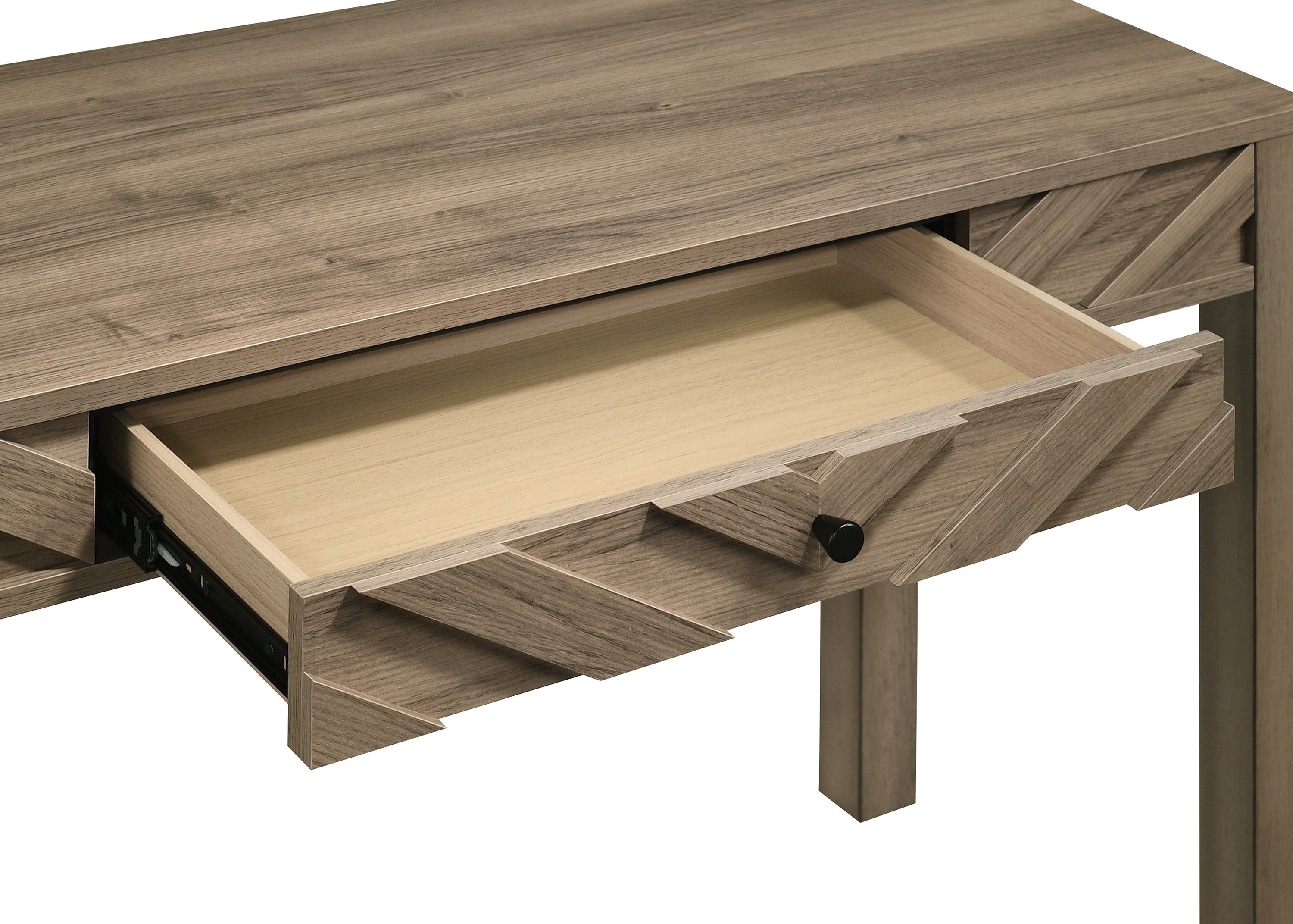 Valor Light Brown Writing Desk, view 4