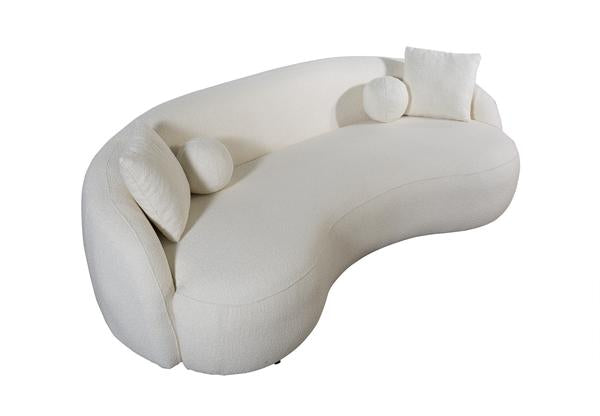BONITA IVORY BOUCLE SOFA