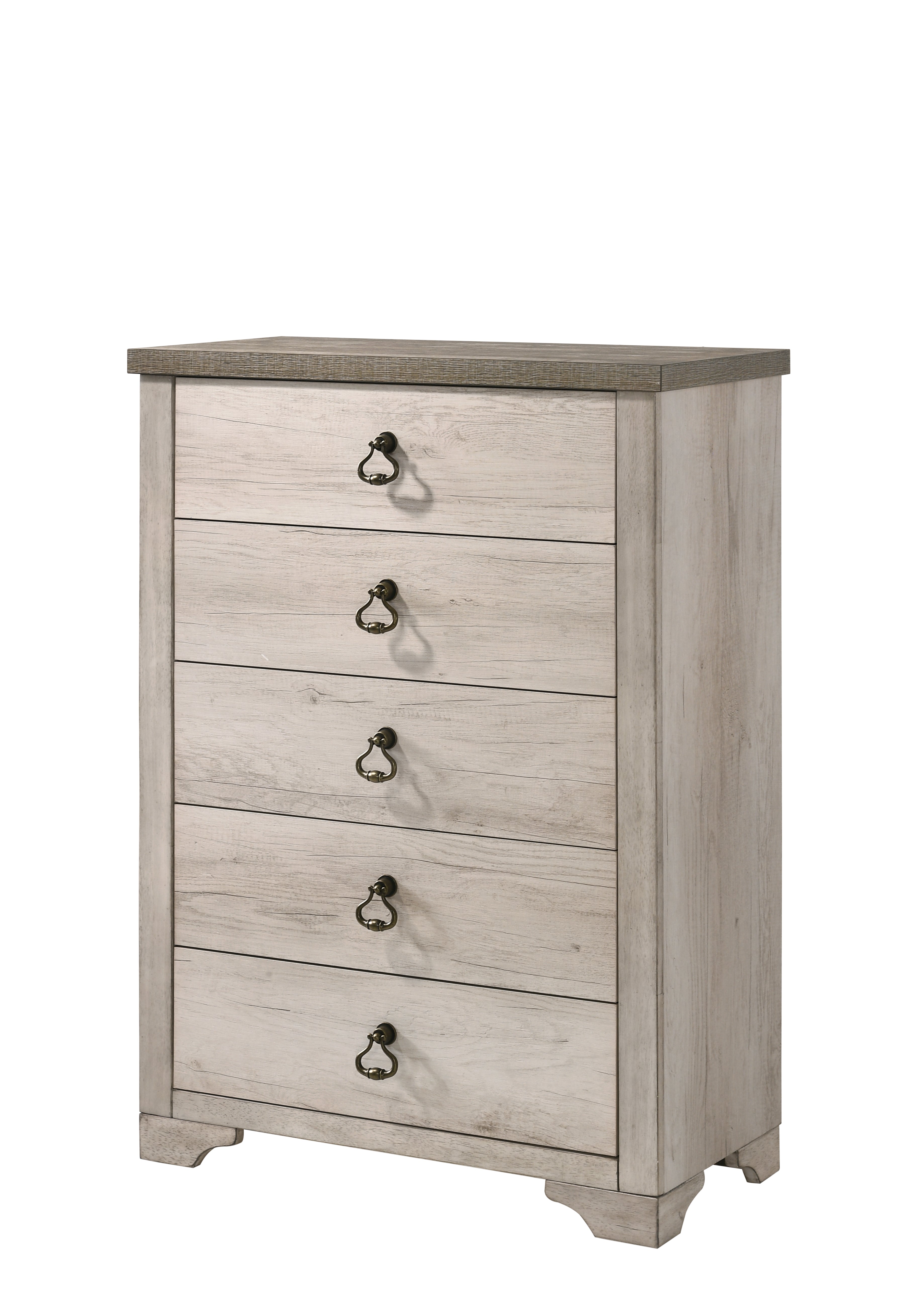 Patterson Driftwood 5-Drawer Chest