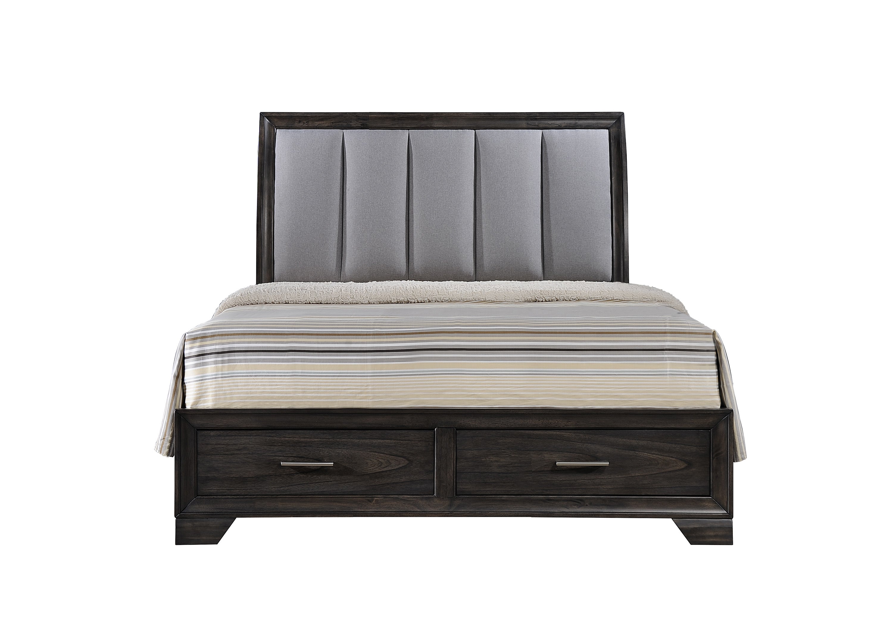 Jaymes Gray Storage Bed