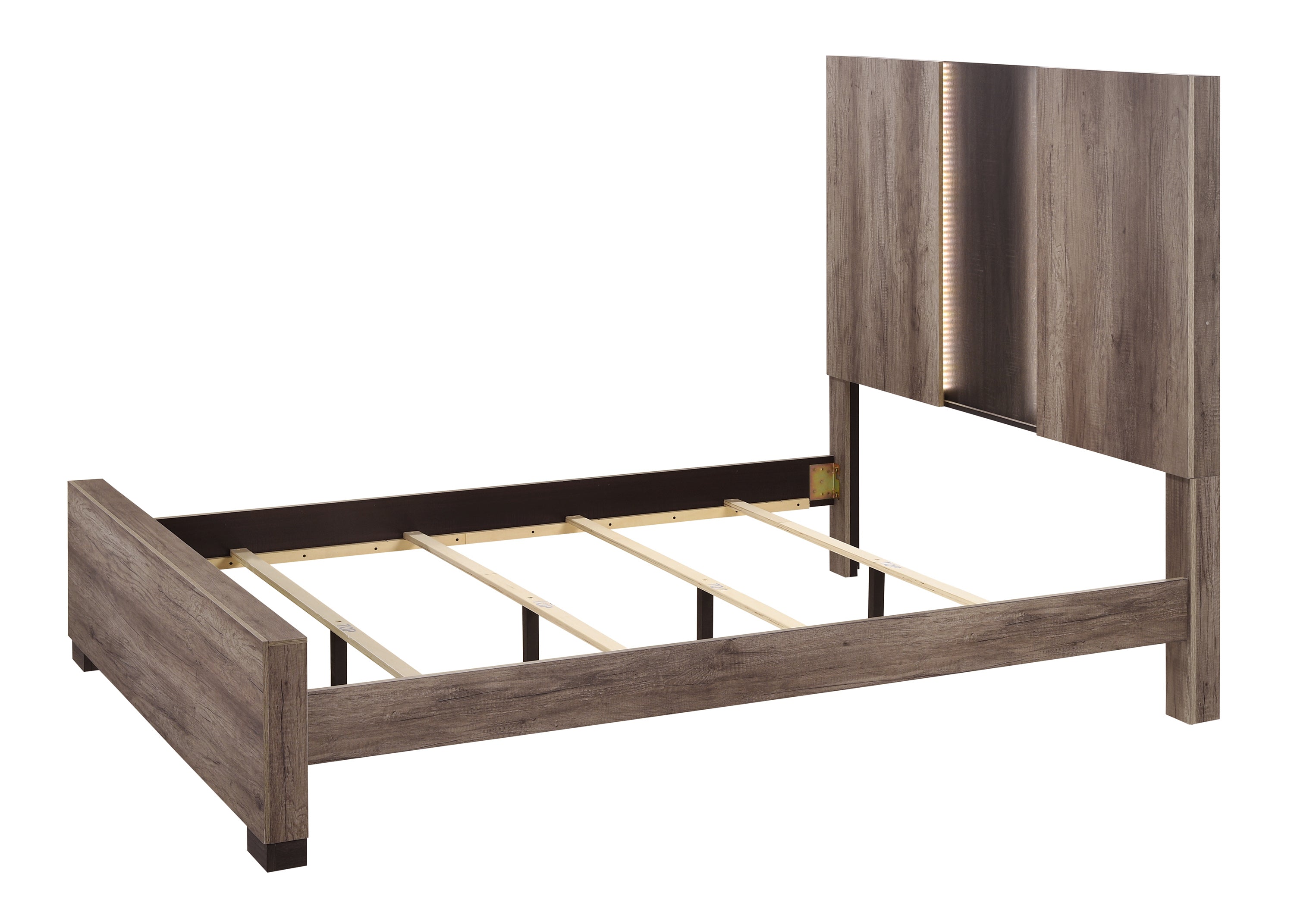 Rangley Gray and Brown Bed