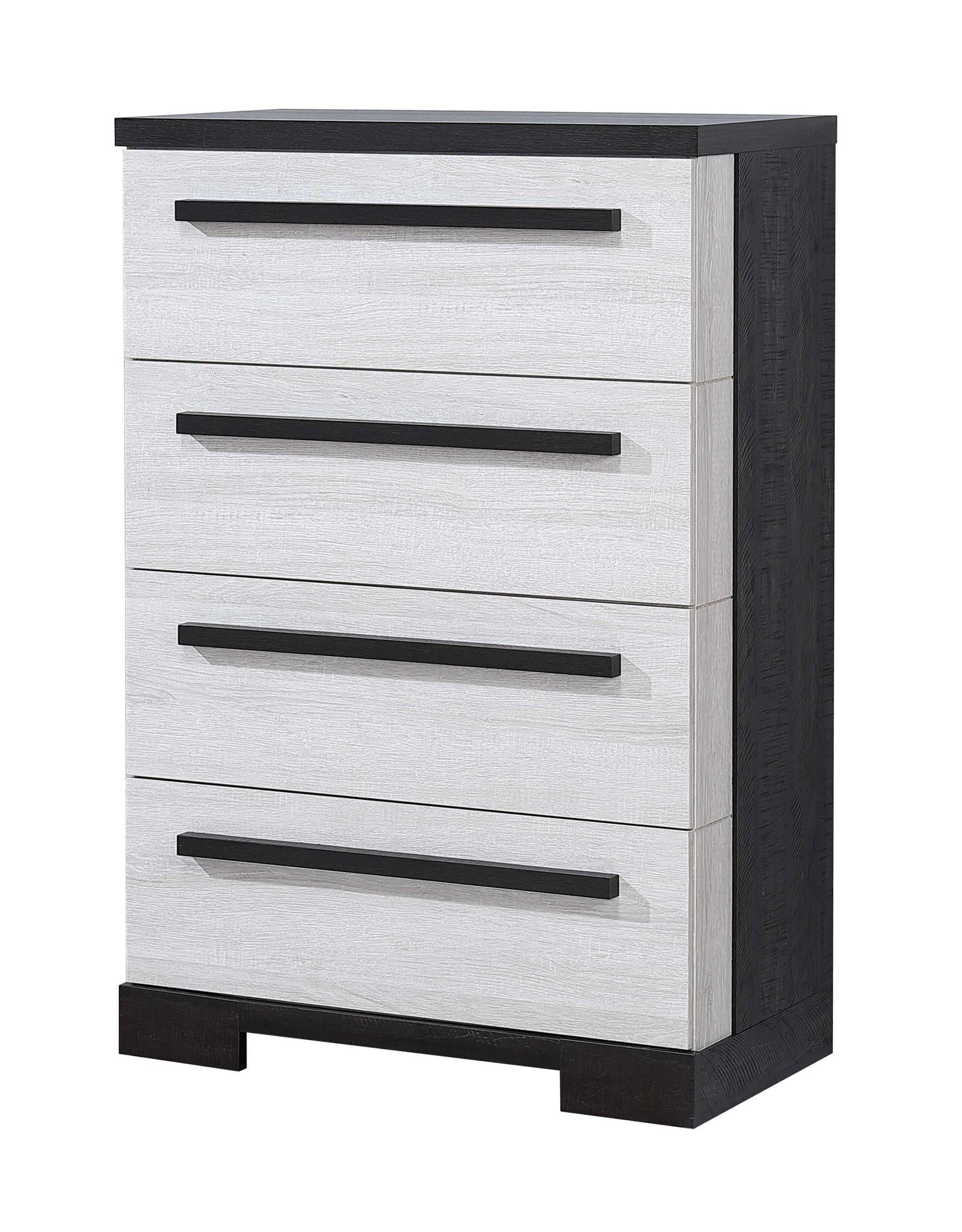 Remington Chalk and Ebony Chest