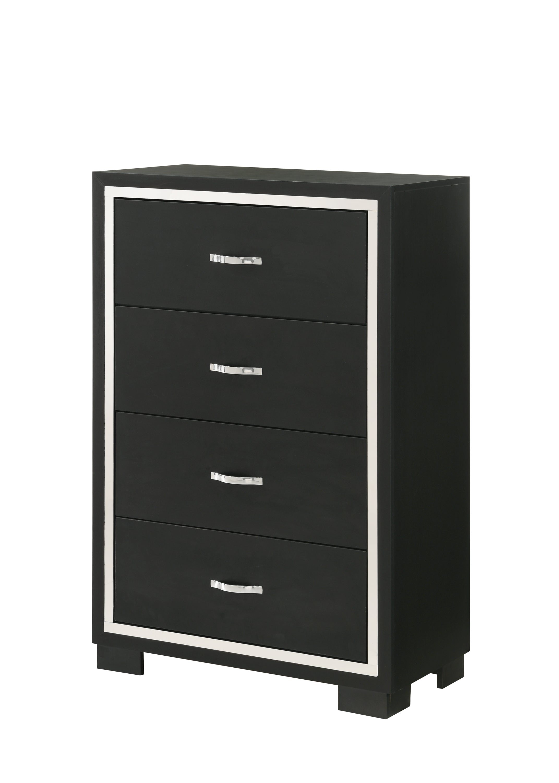 Gennro Black 5-Drawer Chest